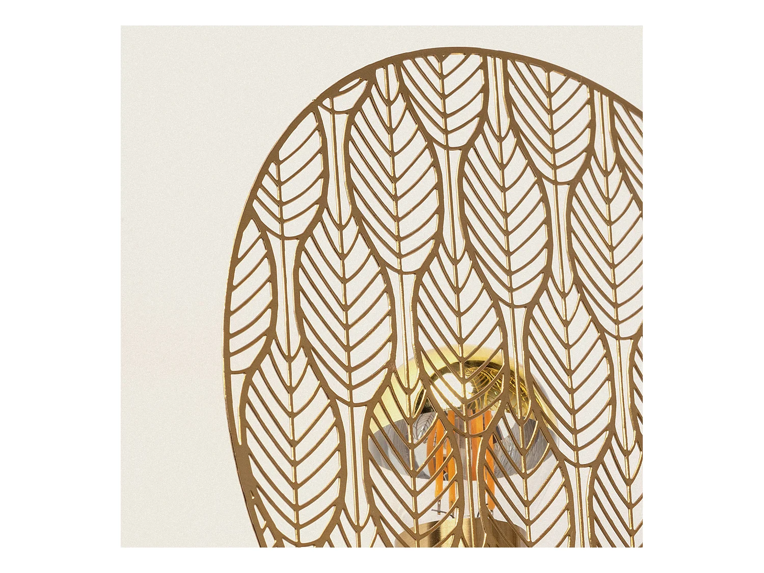 Lampe murale Métal Delly Doré