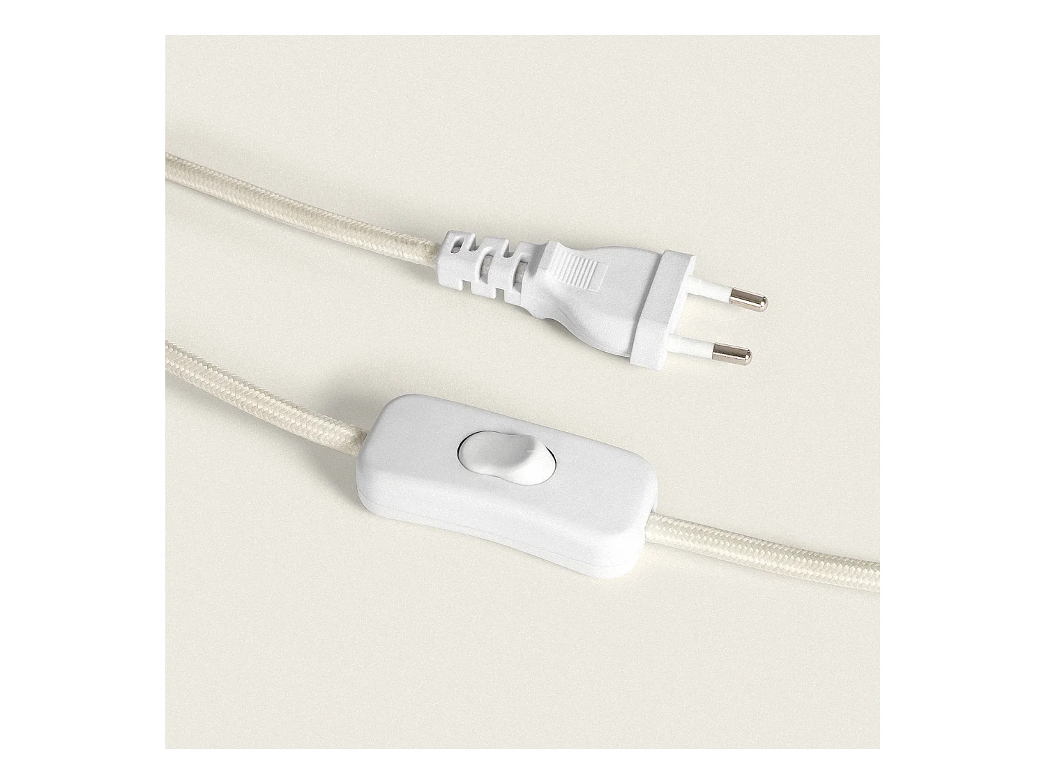 Lámpara de Pared Metal y Rafia Yubo Natural