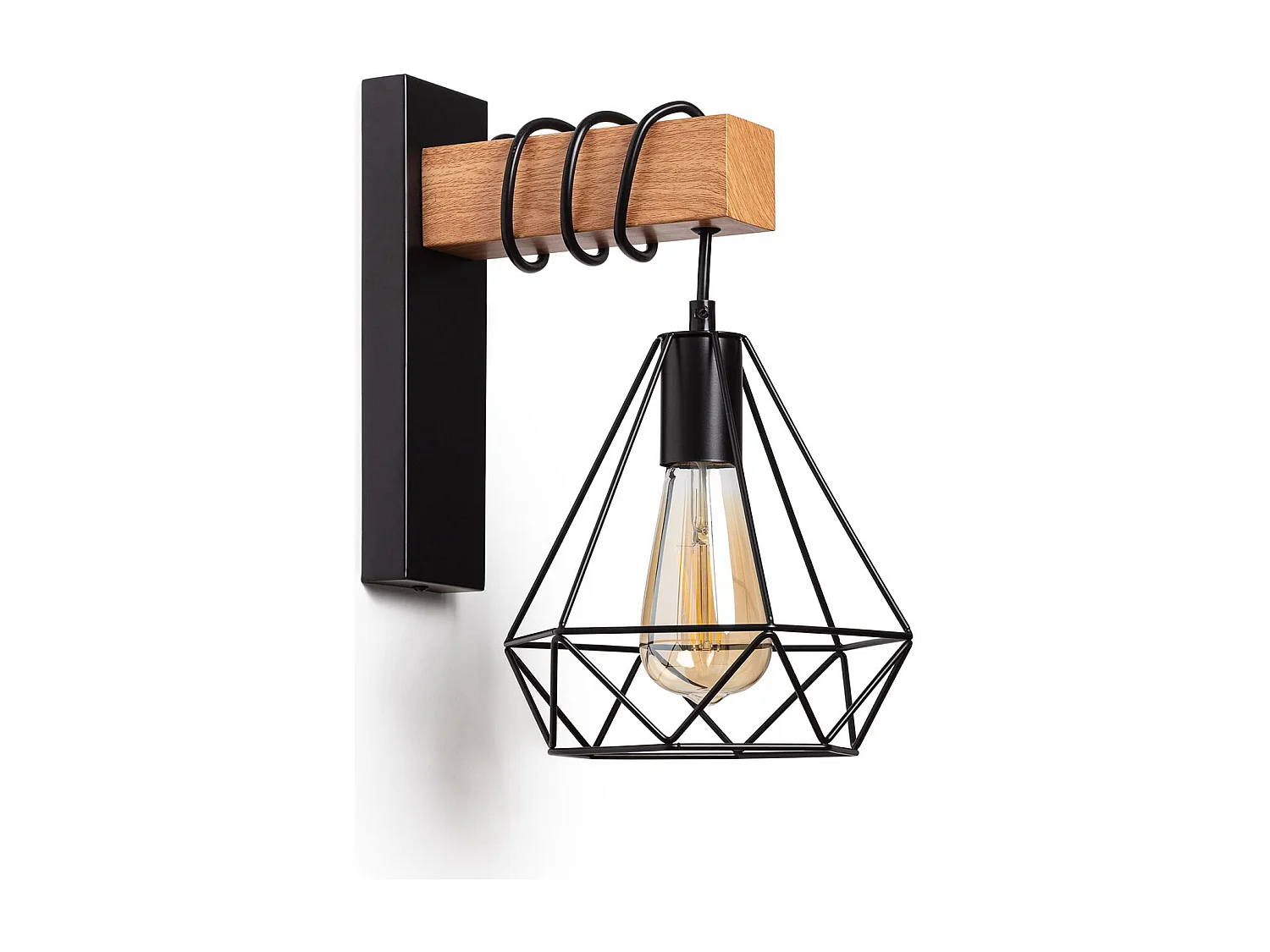 Lampada da Parete Sardo Nero