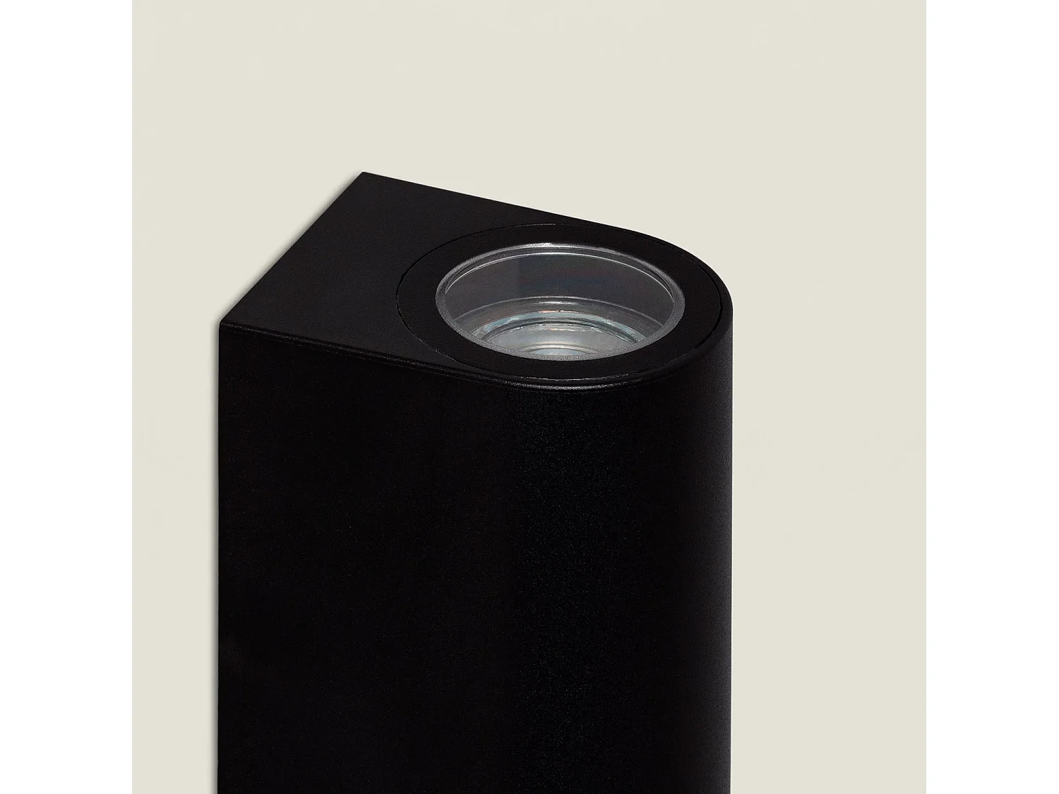 Applique Murale Extérieure Gala Éclairage Double Face Noire  Noir