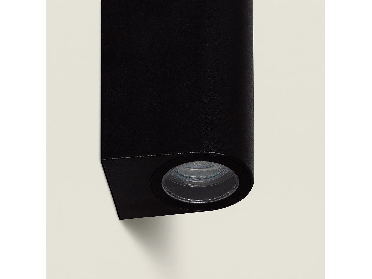 Applique Murale Extérieure Gala Éclairage Double Face Noire  Noir