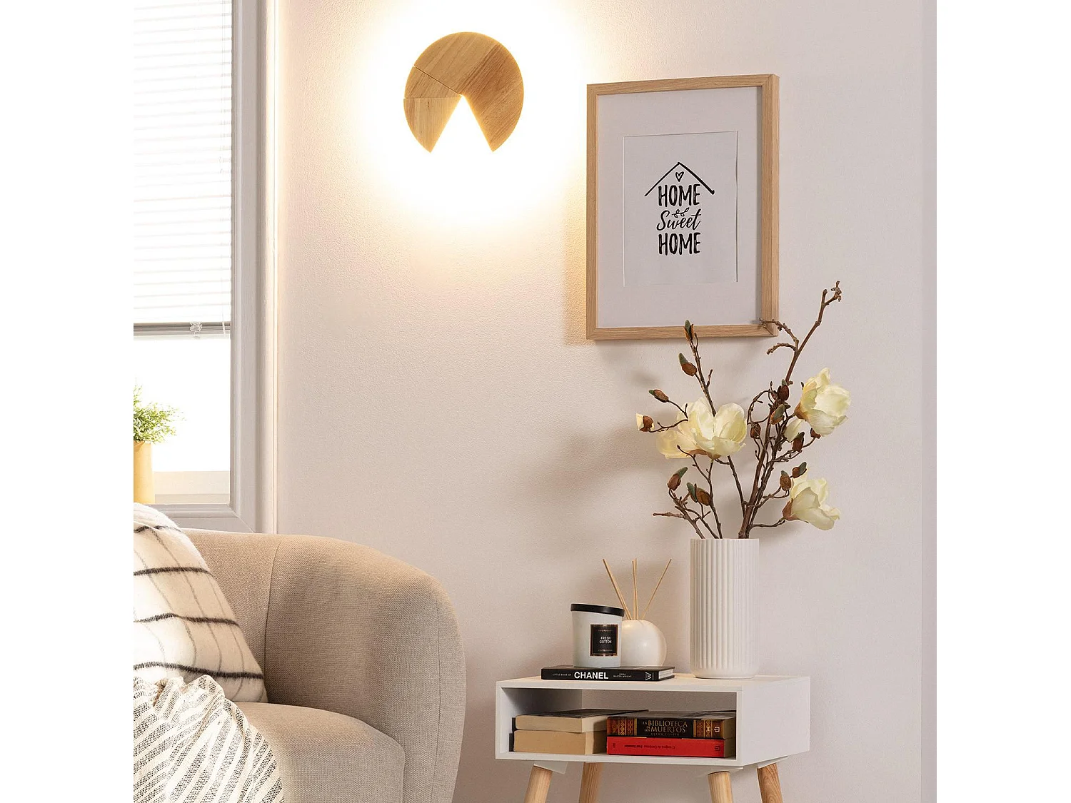 Applique Murale LED Bois Farmaajo 18W Naturel