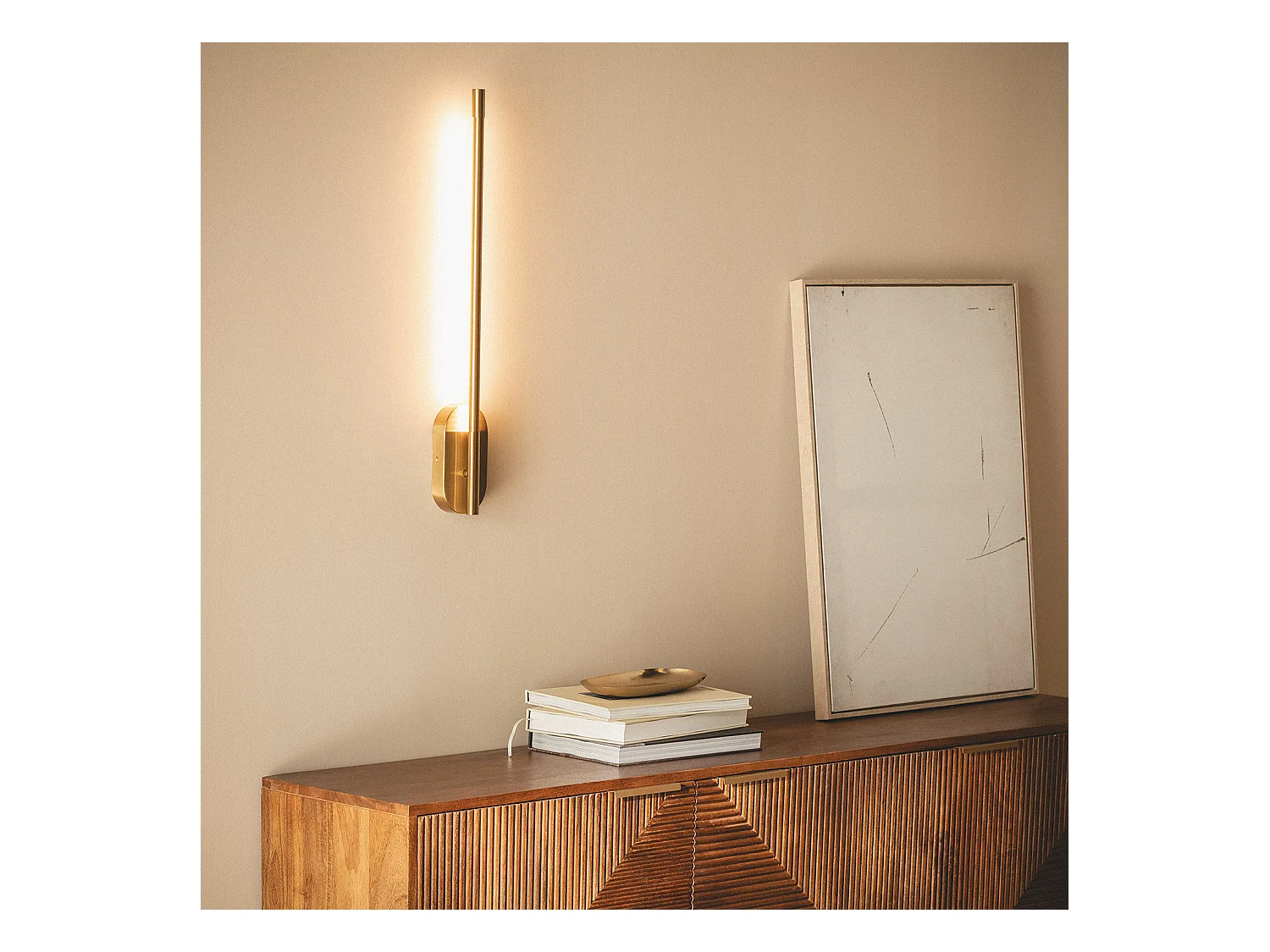 Aplique de Pared LED 8W de Metal BeLight Dorado