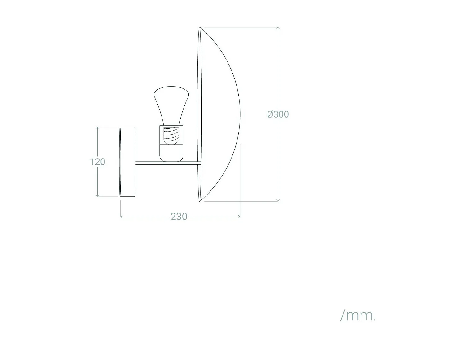 Applique Murale Rotin Salmor Blanc