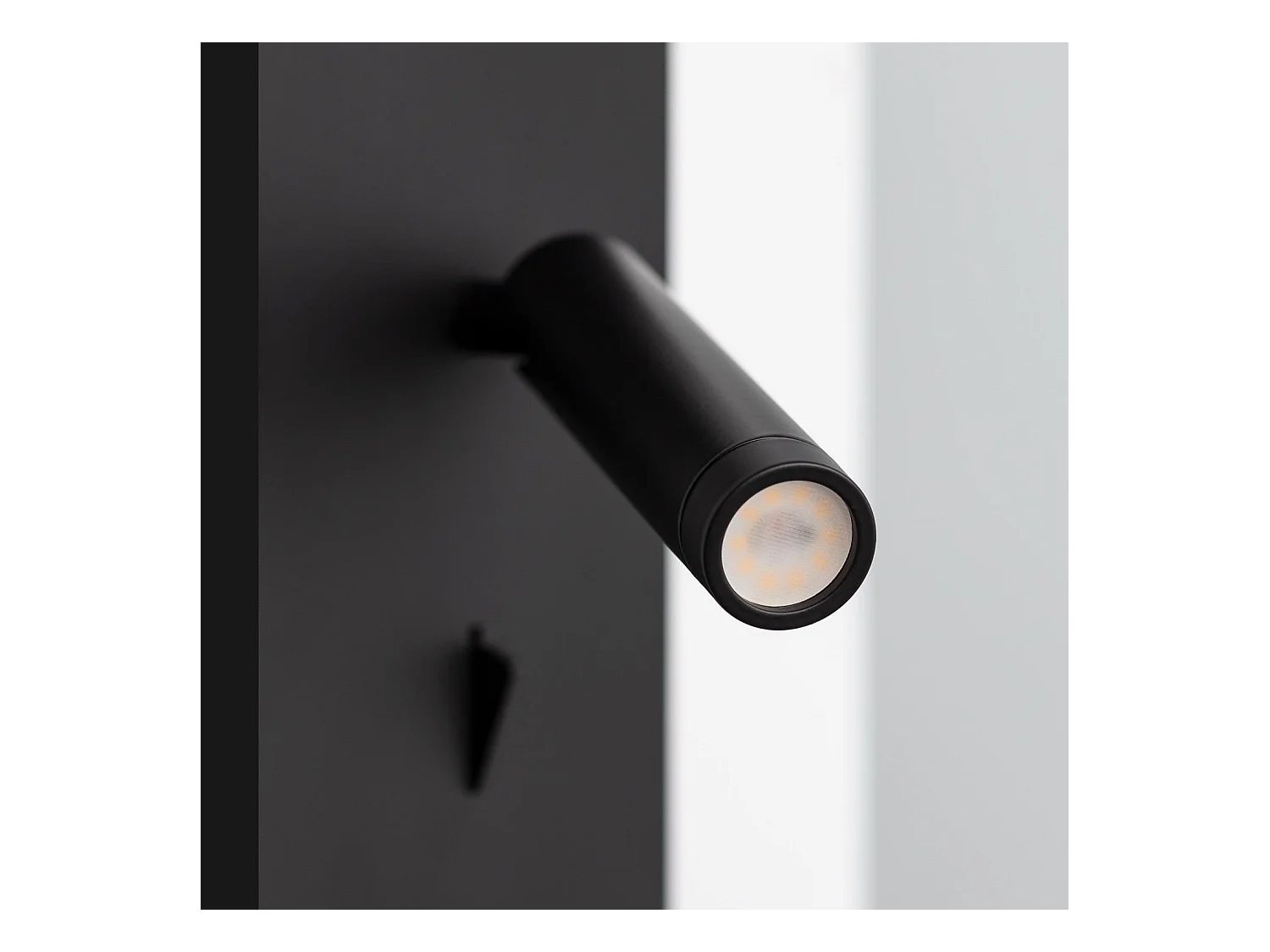 Applique Murale LED Aluminium Kaskazini 6W Noir