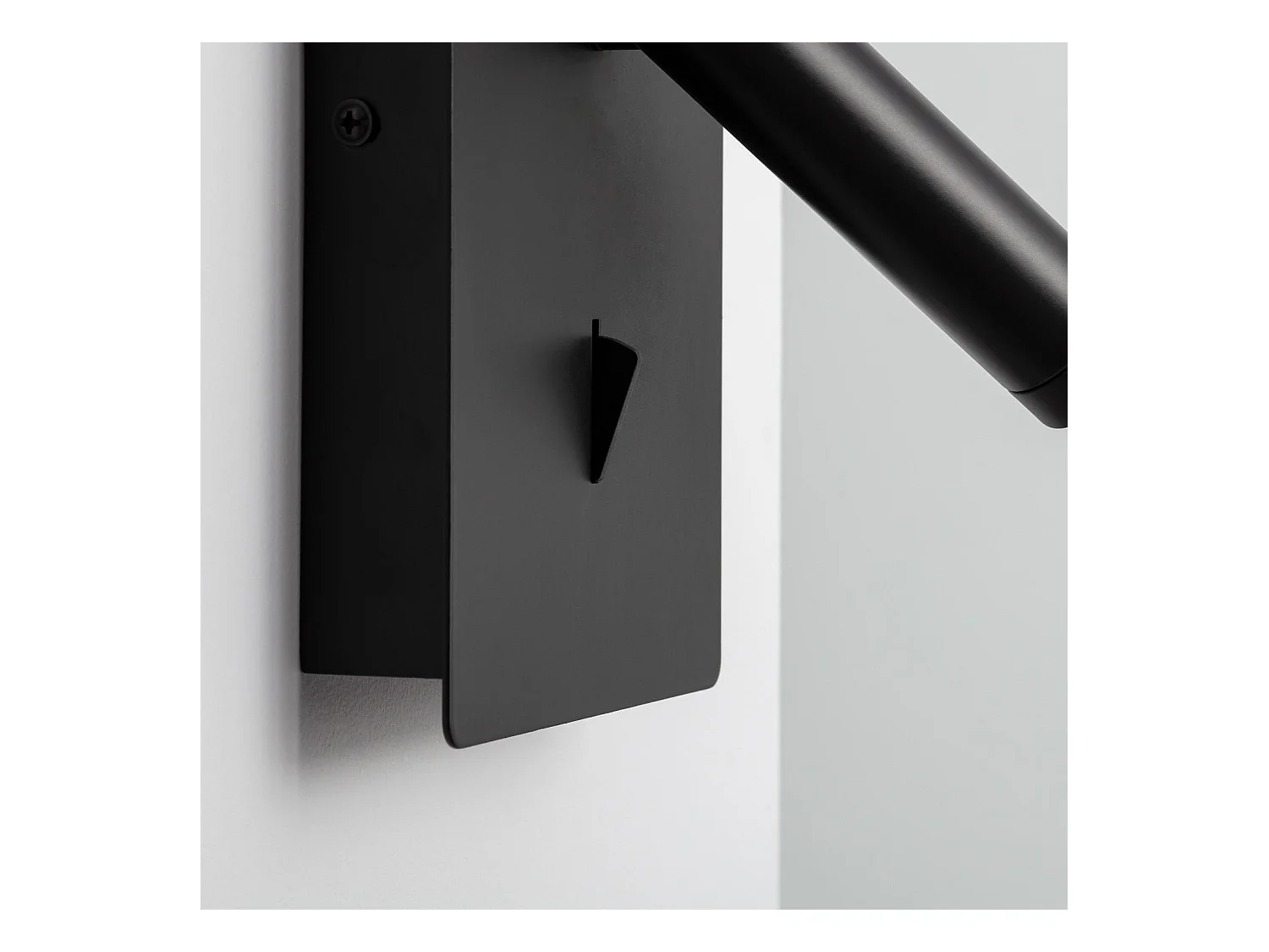 Applique Murale LED Aluminium Kaskazini 6W Noir