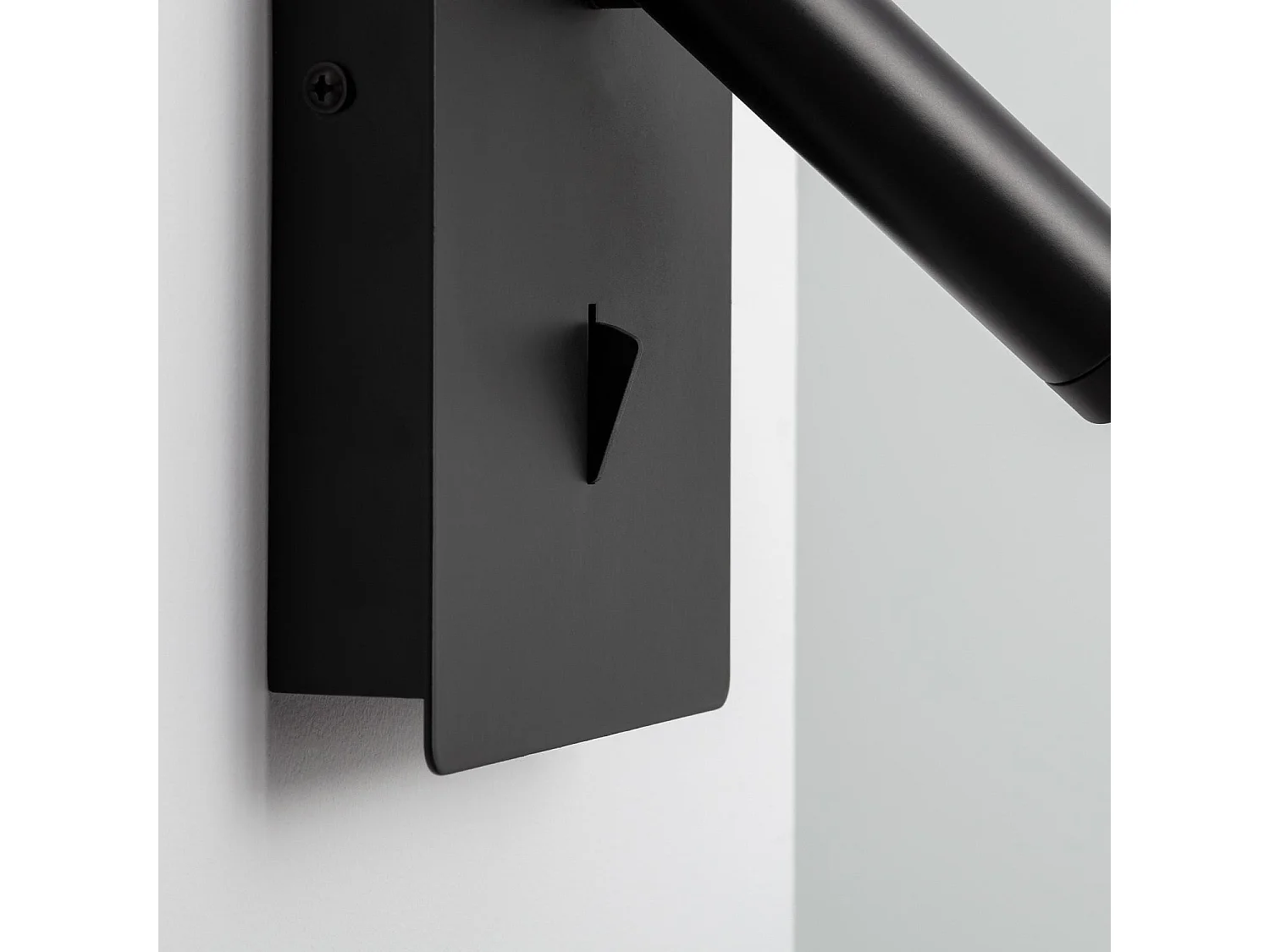 Applique Murale LED Aluminium Kaskazini 6W Noir