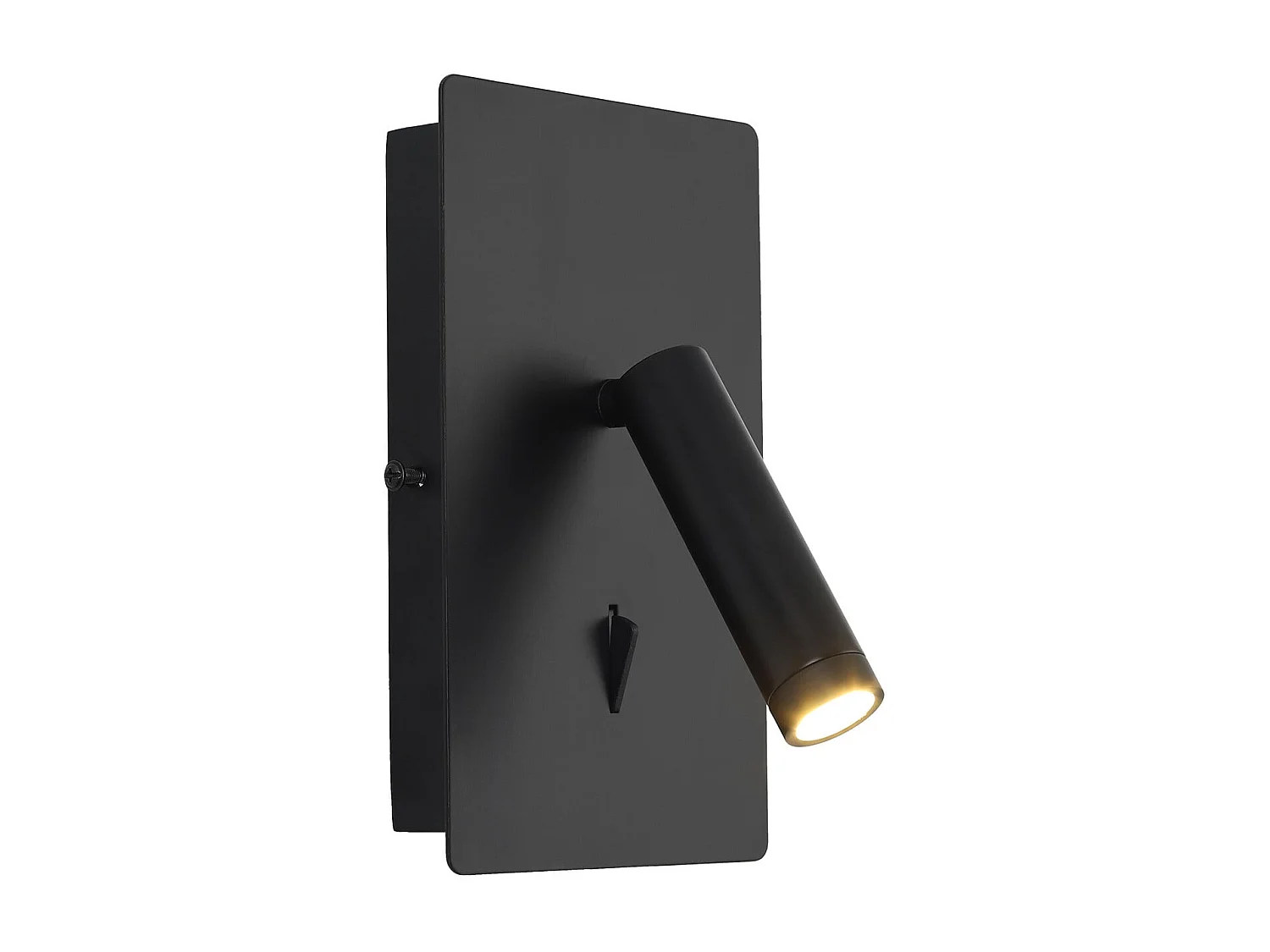 Aplique de Pared LED 6W de Aluminio Kaskazini Negro