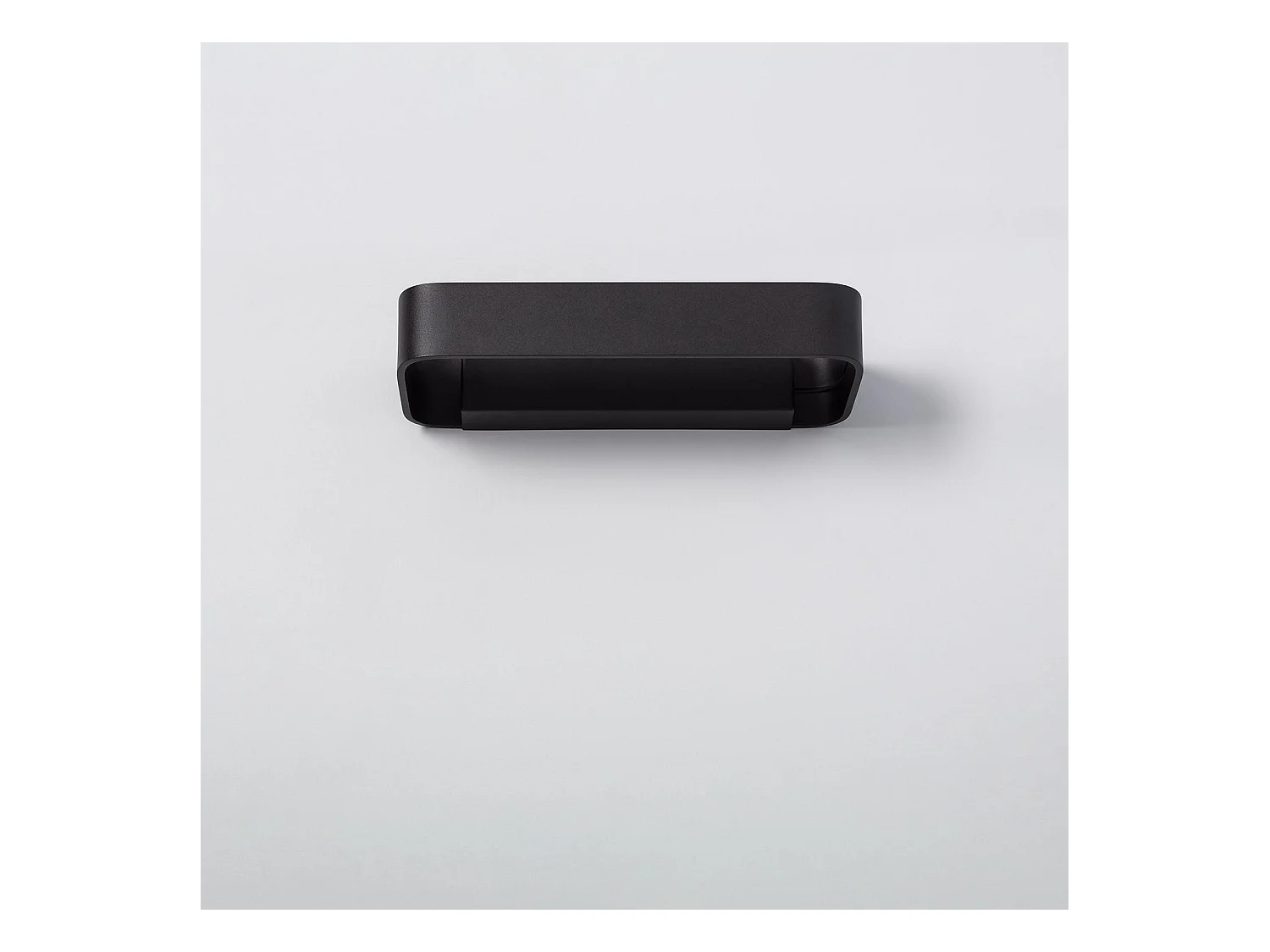 Applique LED Deves 9W Nero 2700K Bianco Caldo