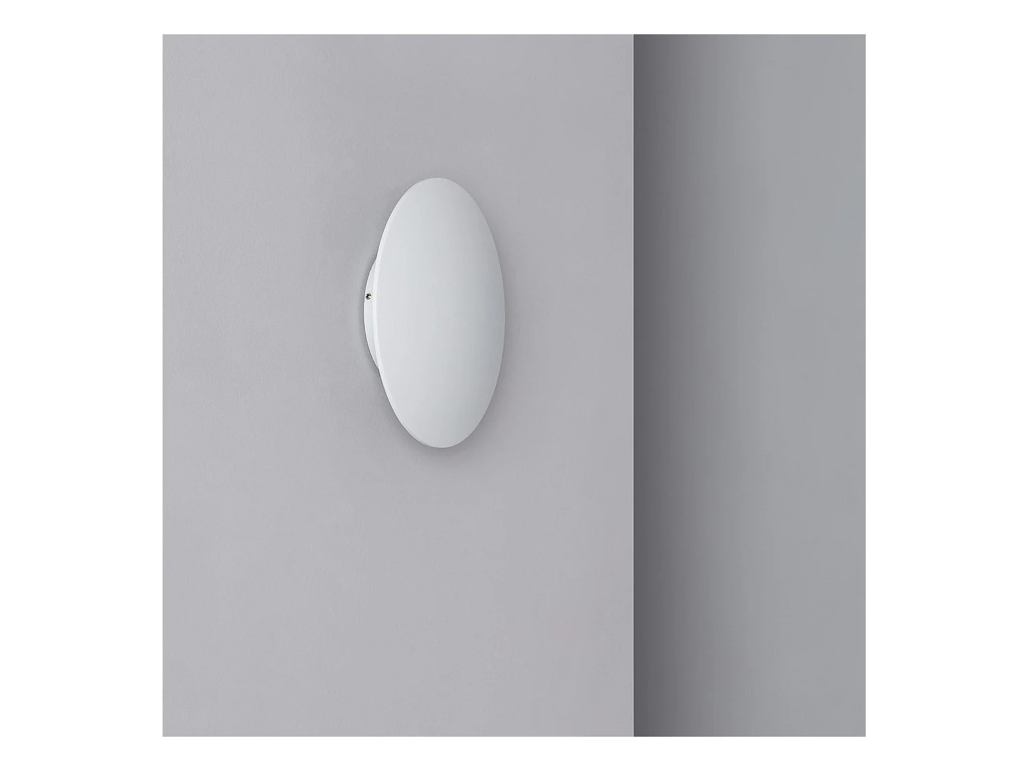 Applique Murale LED Aluminium Iris 8W Blanche 3000K Blanc chaud