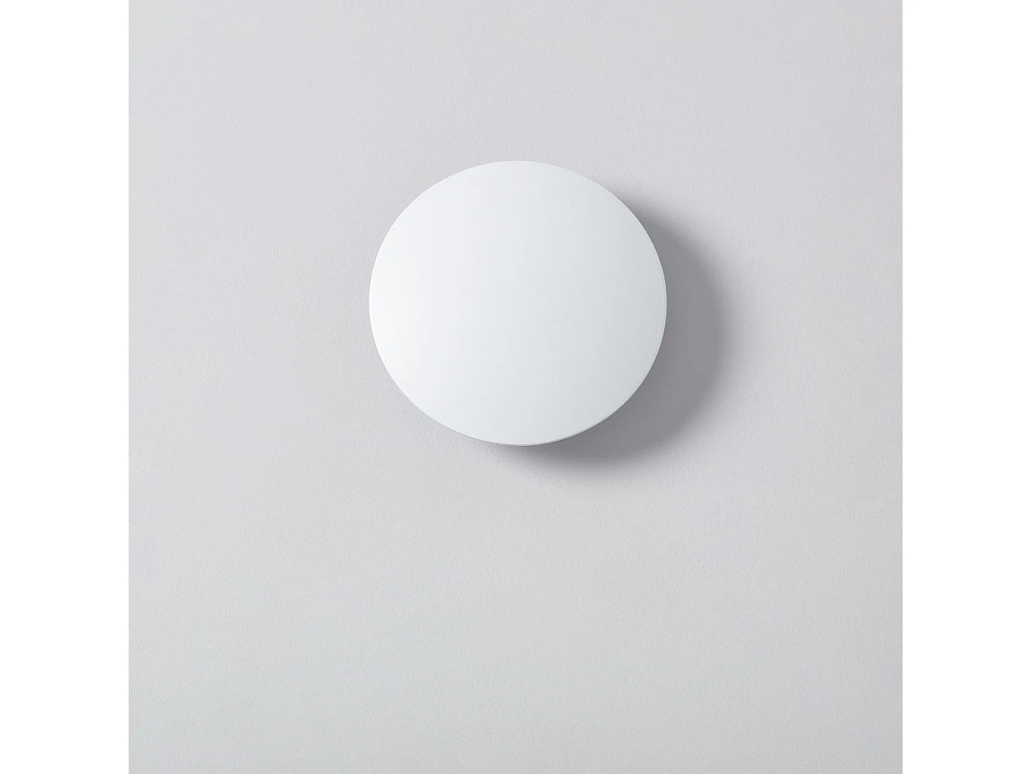 Applique Murale LED Aluminium Iris 8W Blanche 3000K Blanc chaud