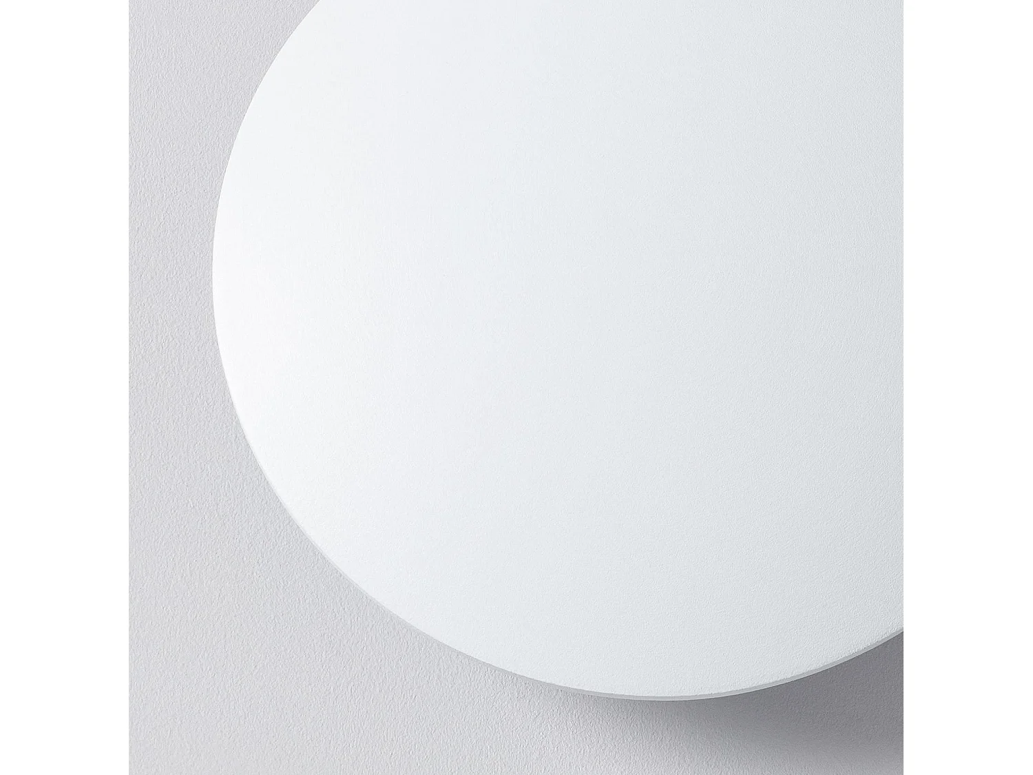 Applique Murale LED Aluminium Iris 8W Blanche 3000K Blanc chaud