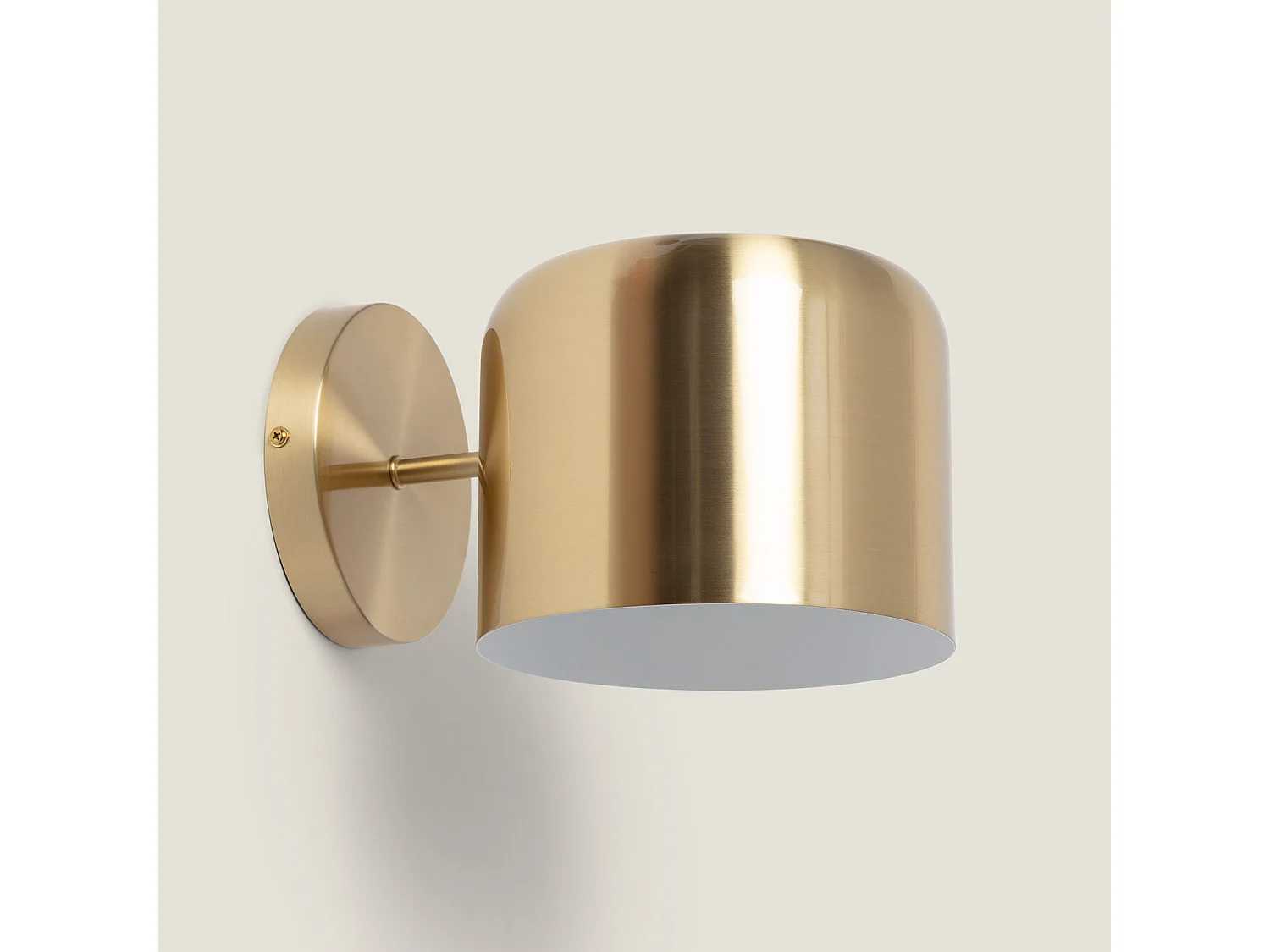 Lampe Murale Métal Bedourie Doré