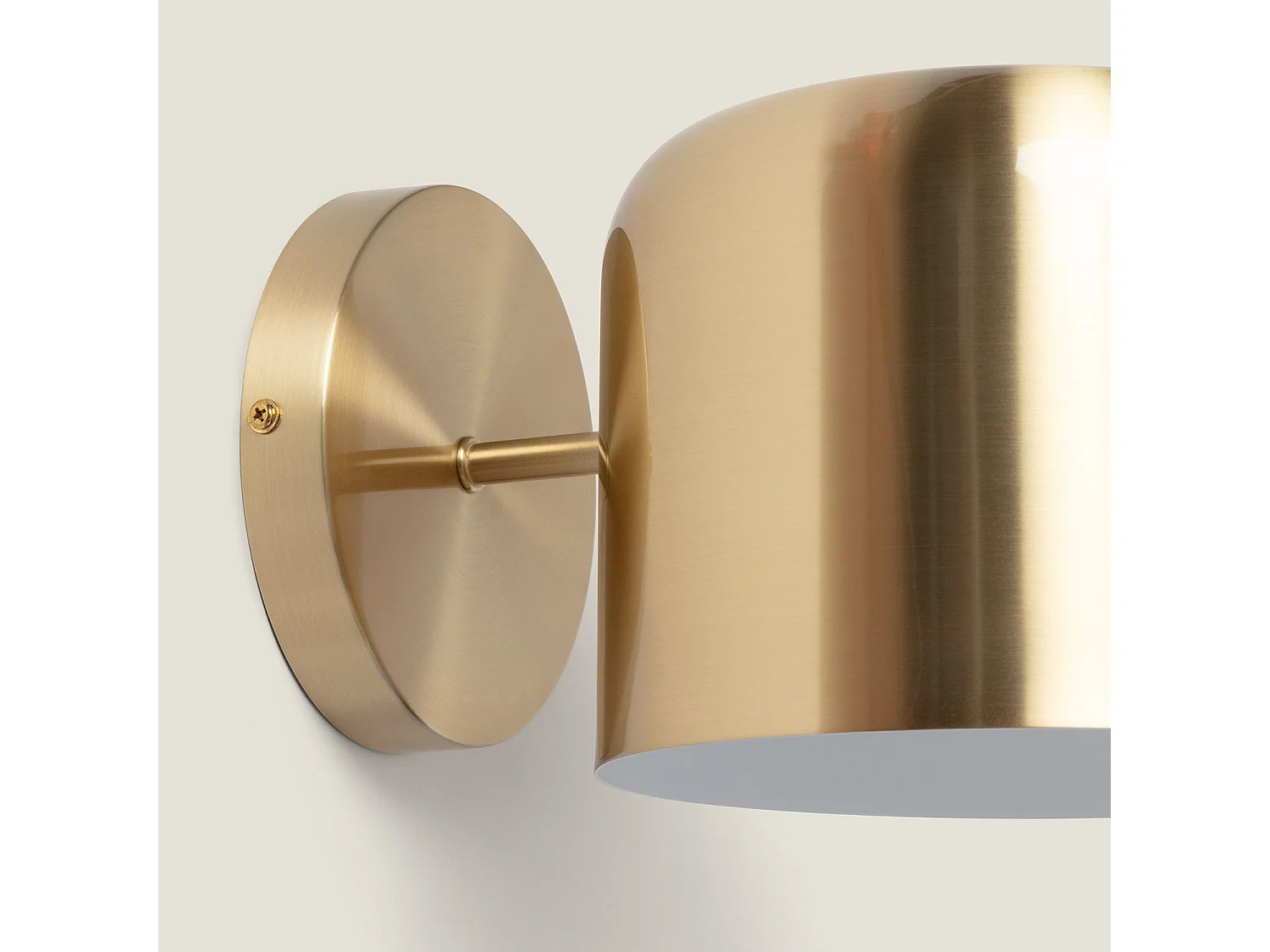 Lampe Murale Métal Bedourie Doré