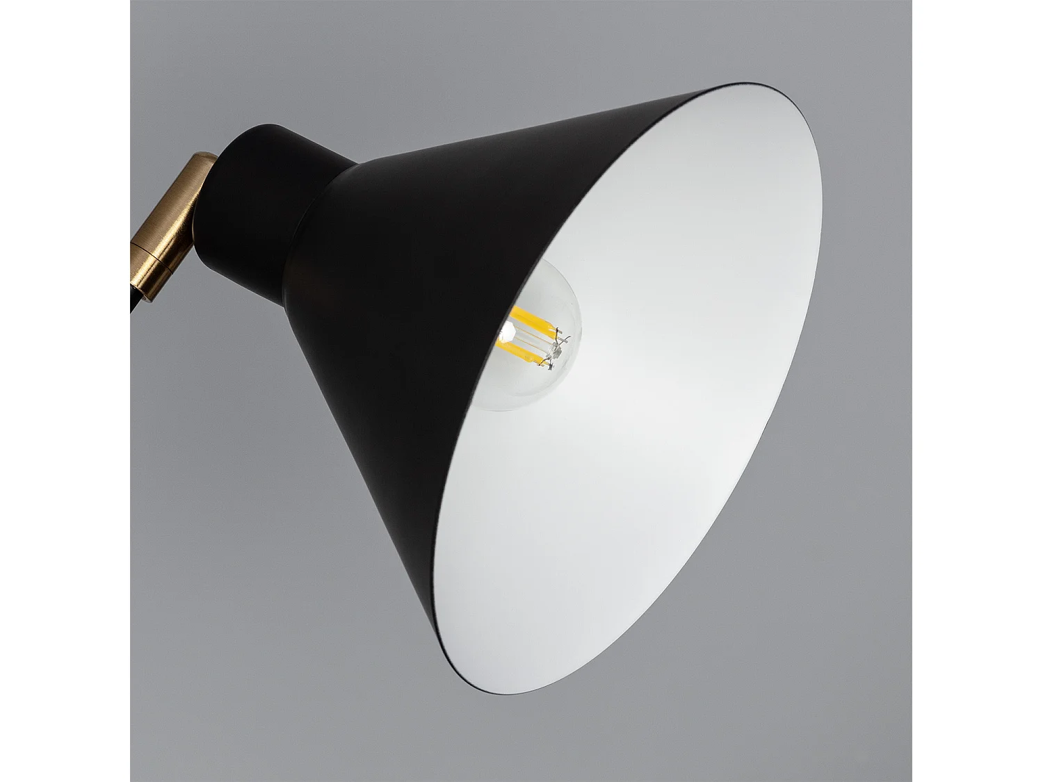 Lampe Murale Orientable Métal Oga Noir