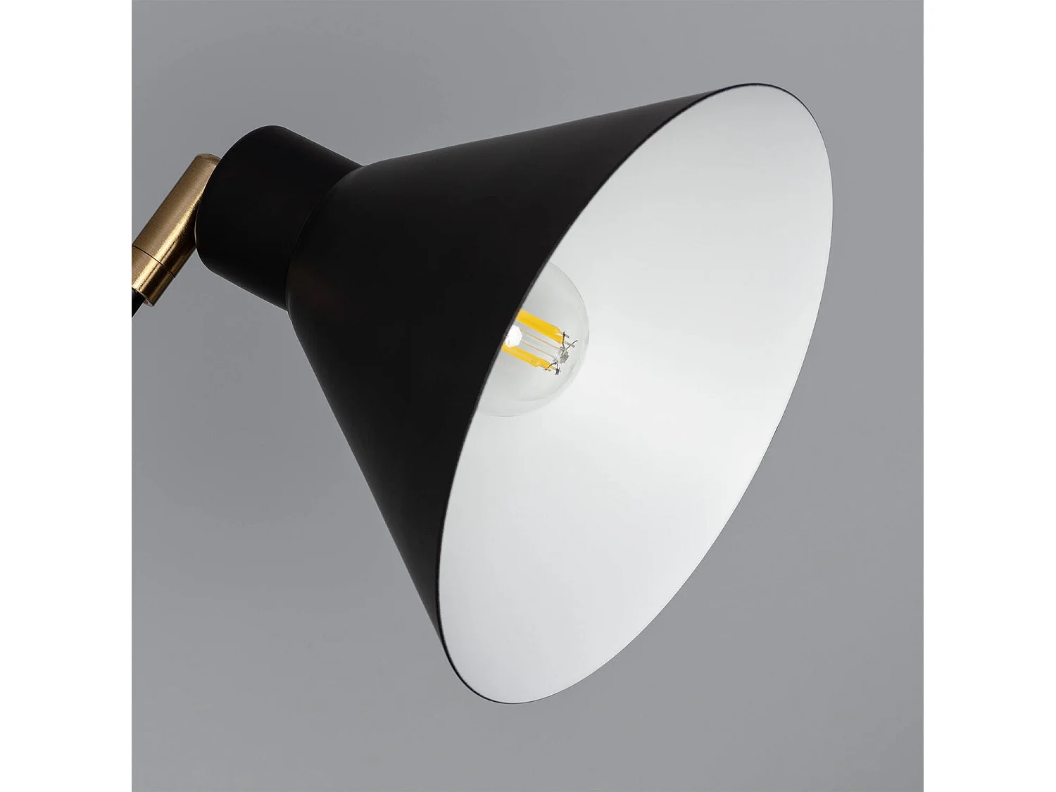 Lampe Murale Orientable Métal Oga Noir