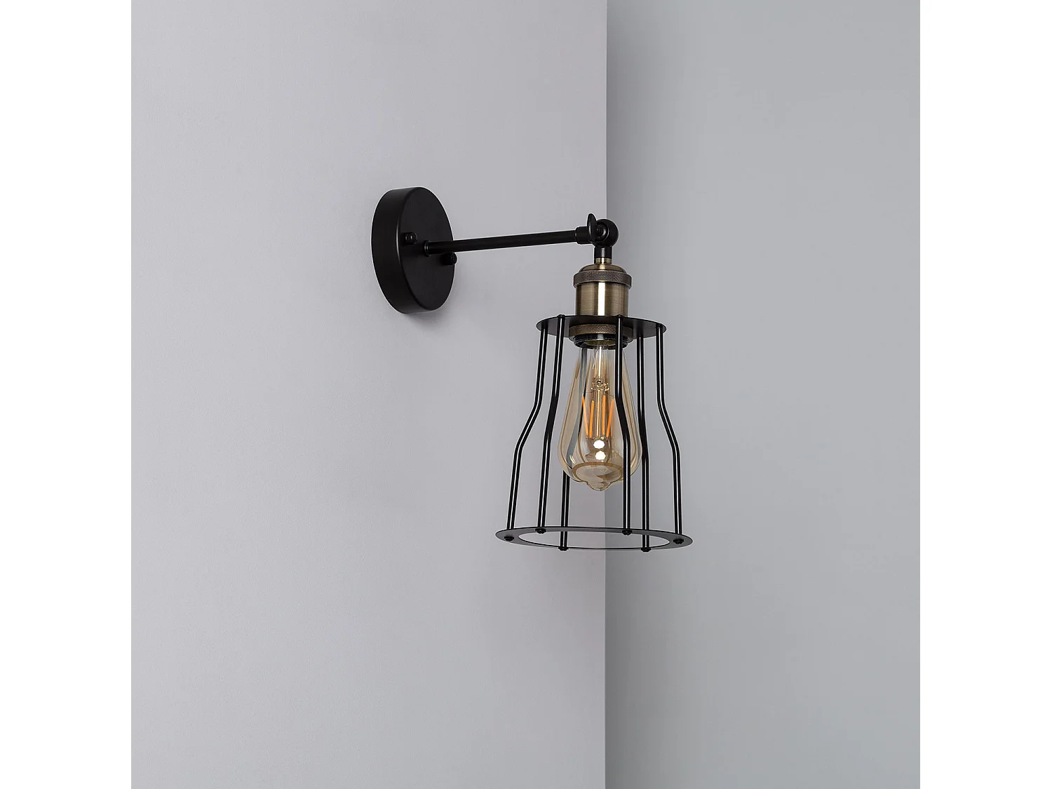 Lampe Murale Aluminium Wonder Noir