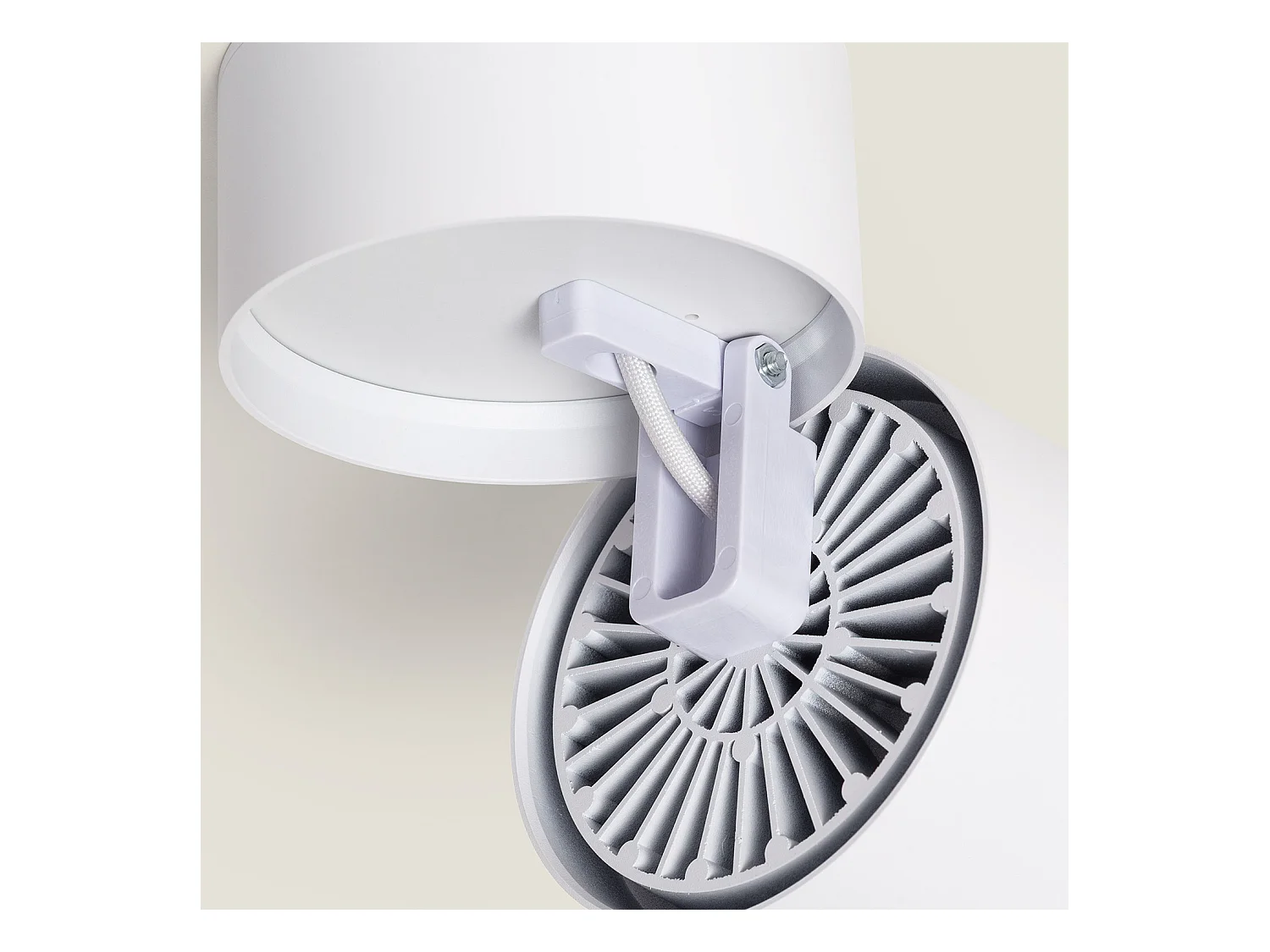 Applique LED Aluminium Ronde New Onuba 30W Blanche 4000K Blanc neutre