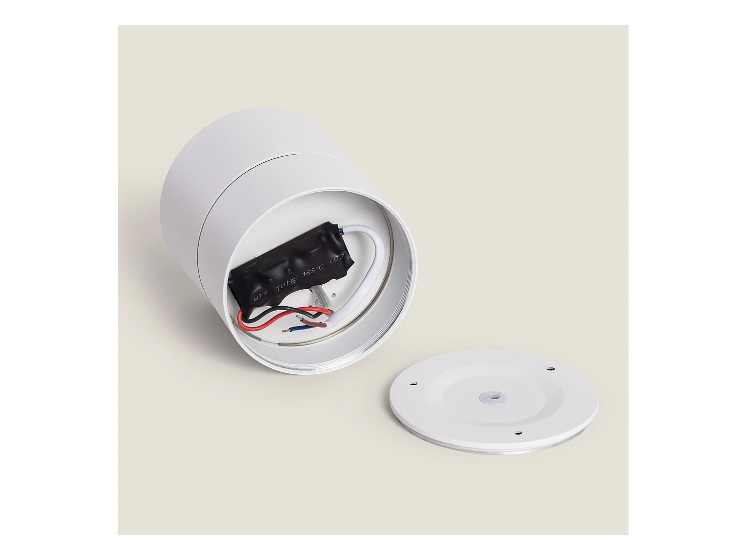 Applique LED Aluminium Ronde New Onuba 30W Blanche 4000K Blanc neutre