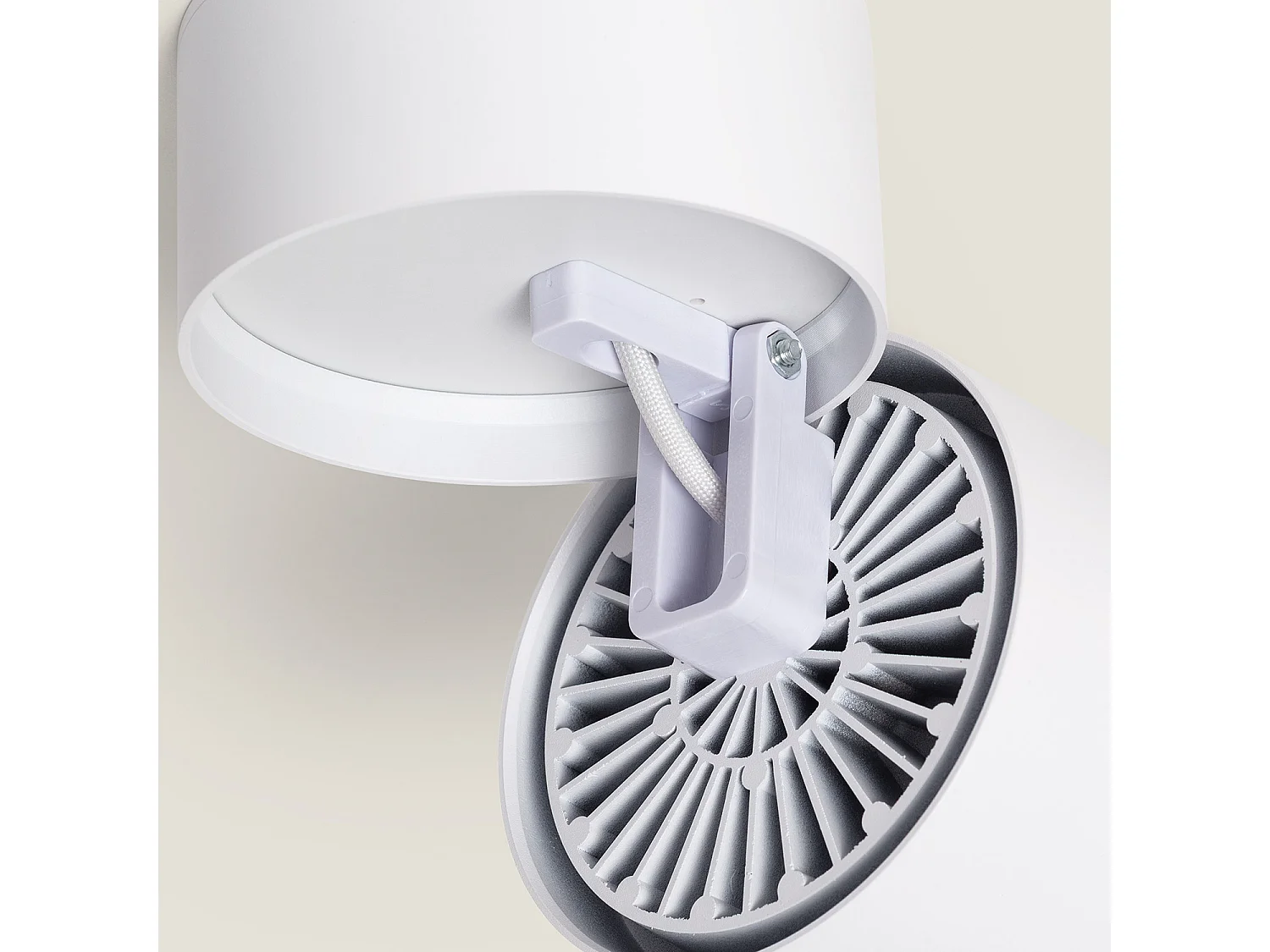 Aplique LED 30W de Aluminio Circular Blanco New Onuba 4000K Blanco Neutro