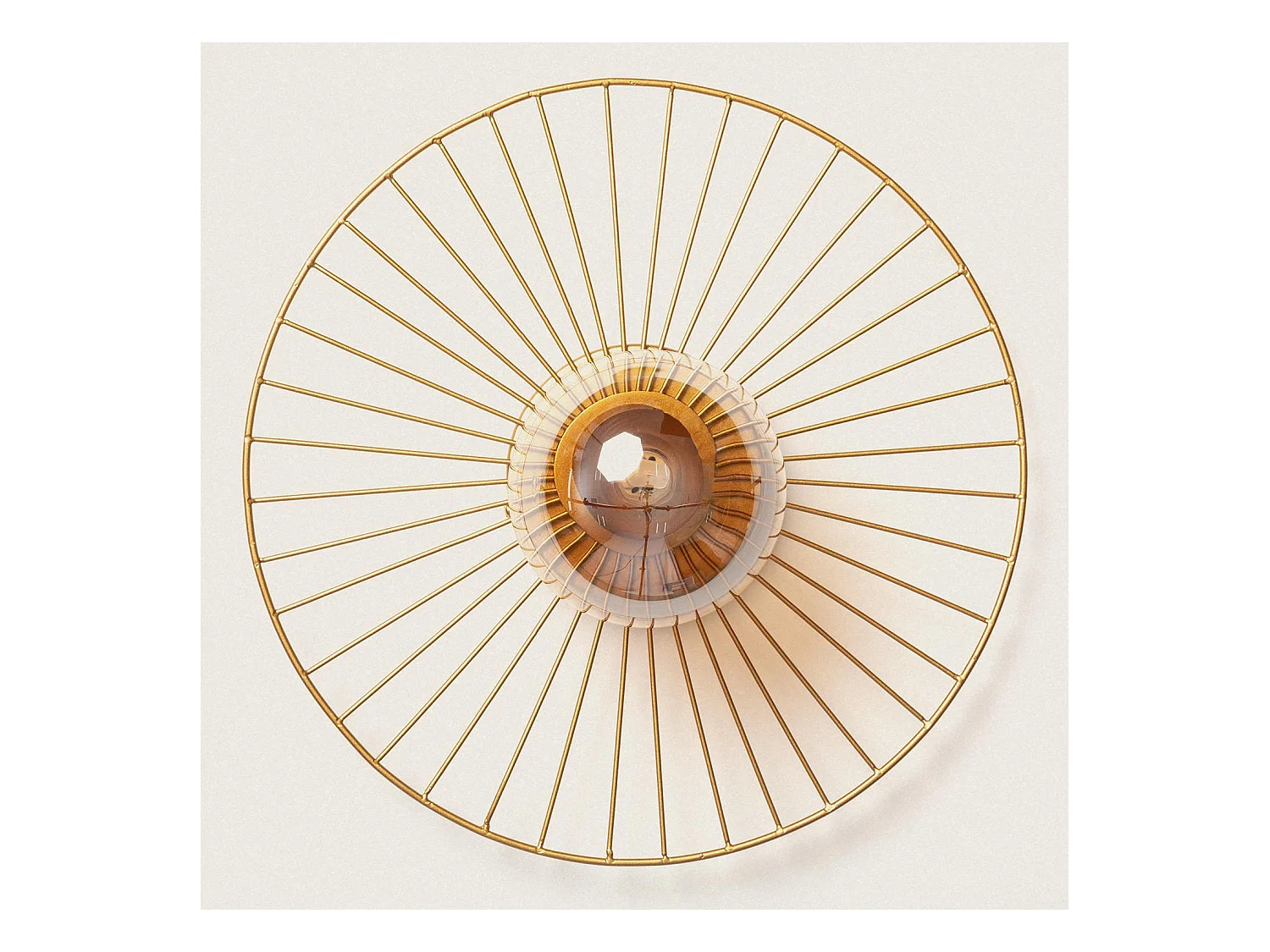 Applique da Parete Metallo Dharma Oro