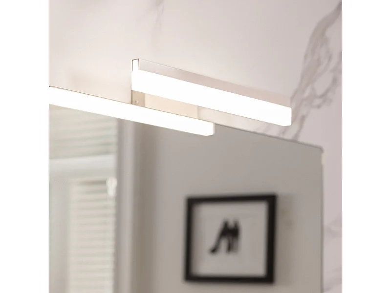 Aplique Espejo Baño Lenny 7W Negro