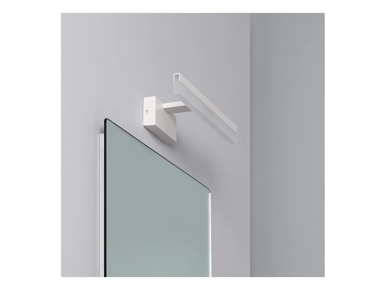 Aplique Espejo Baño Lenny 7W Negro