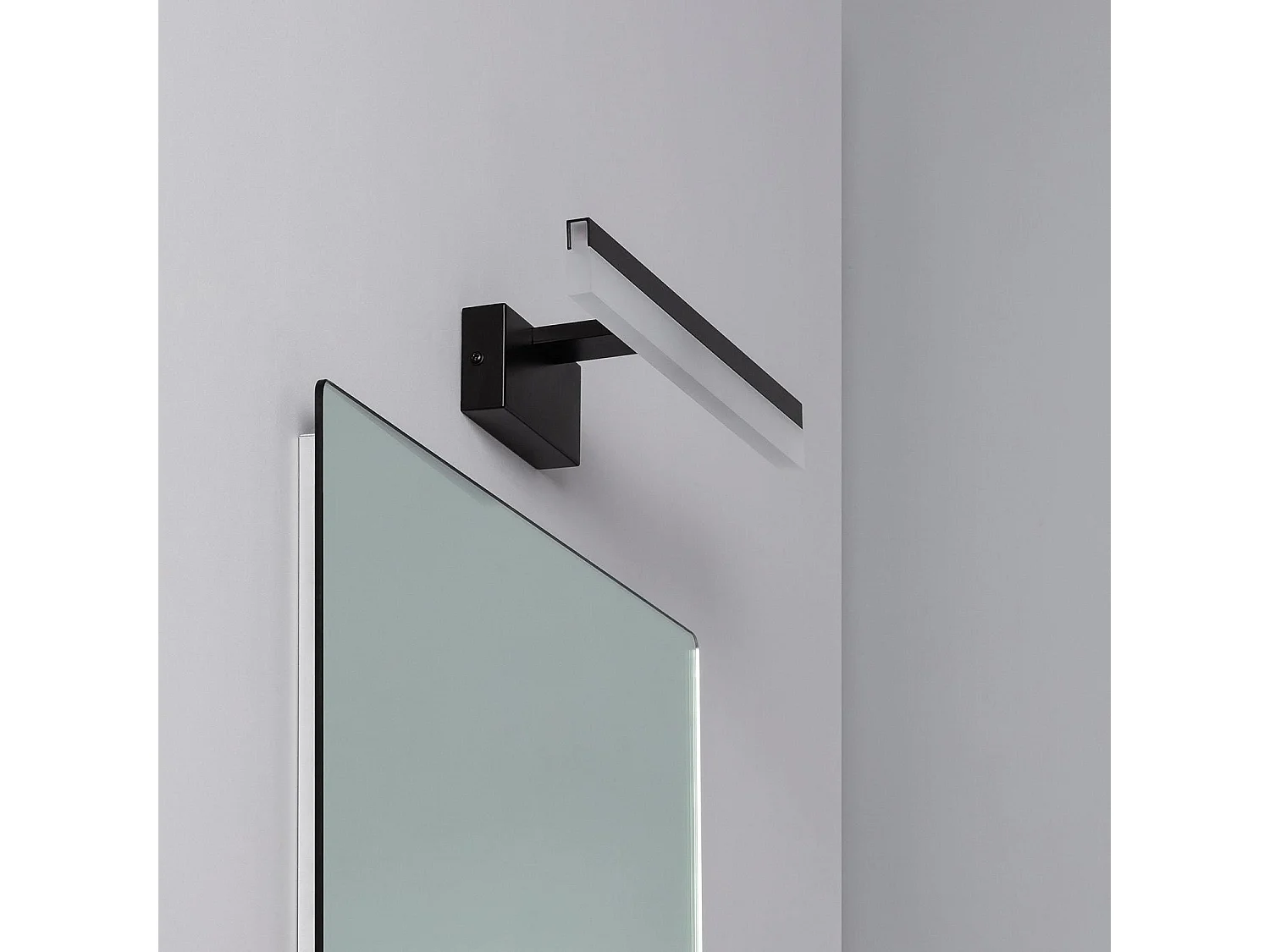 Aplique Espejo Baño Lenny 7W Negro