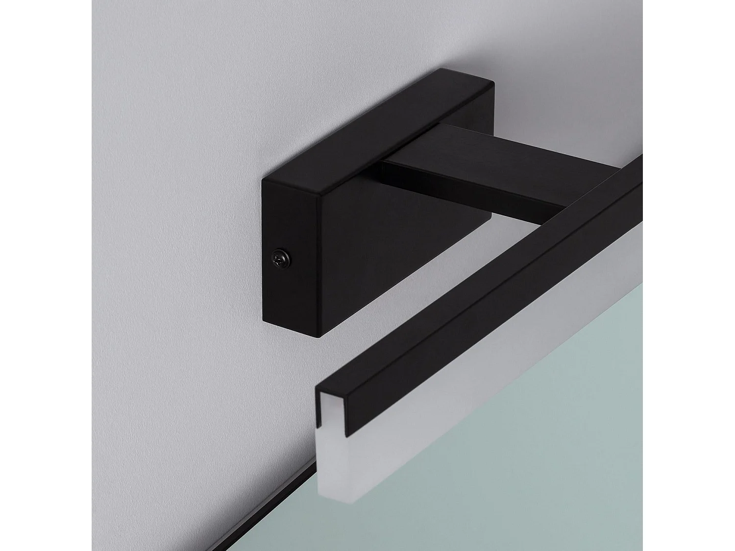 Aplique Espejo Baño Lenny 7W Negro