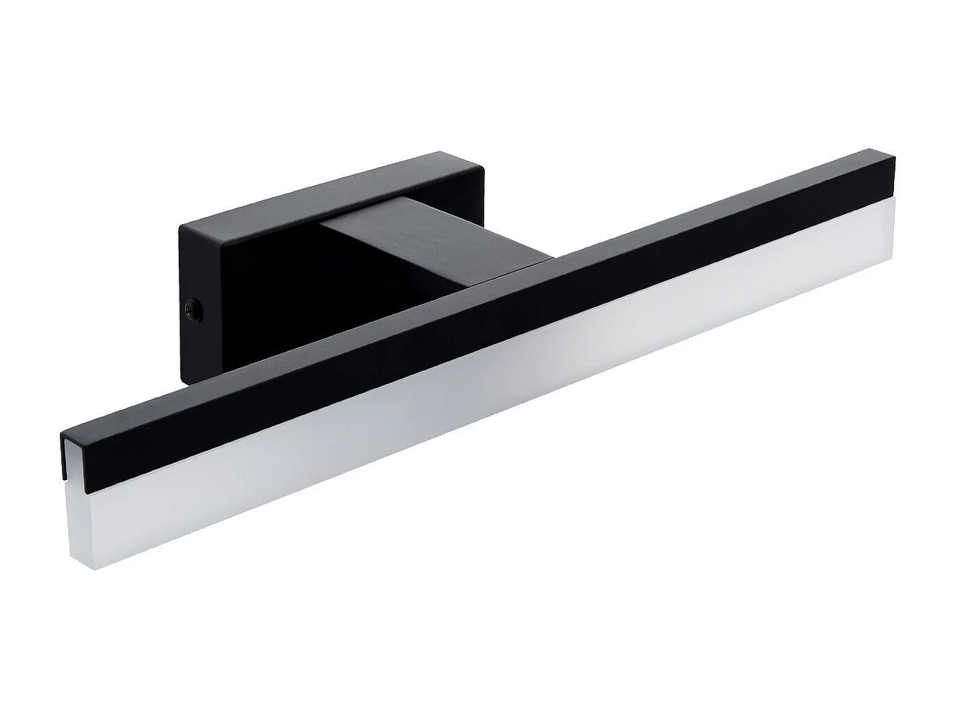 Applique Miroir Salle de Bain Alluminium Lenny 7W Noir