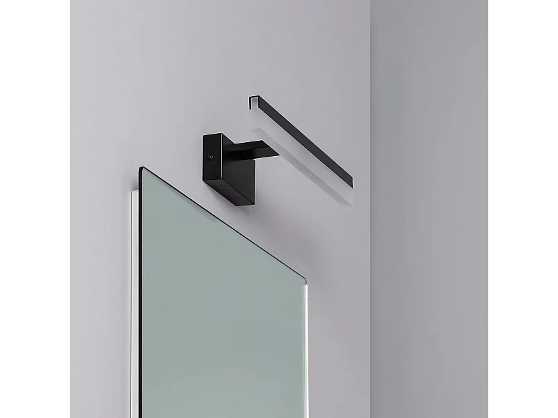 Aplique Espejo Baño Lenny 7W Negro