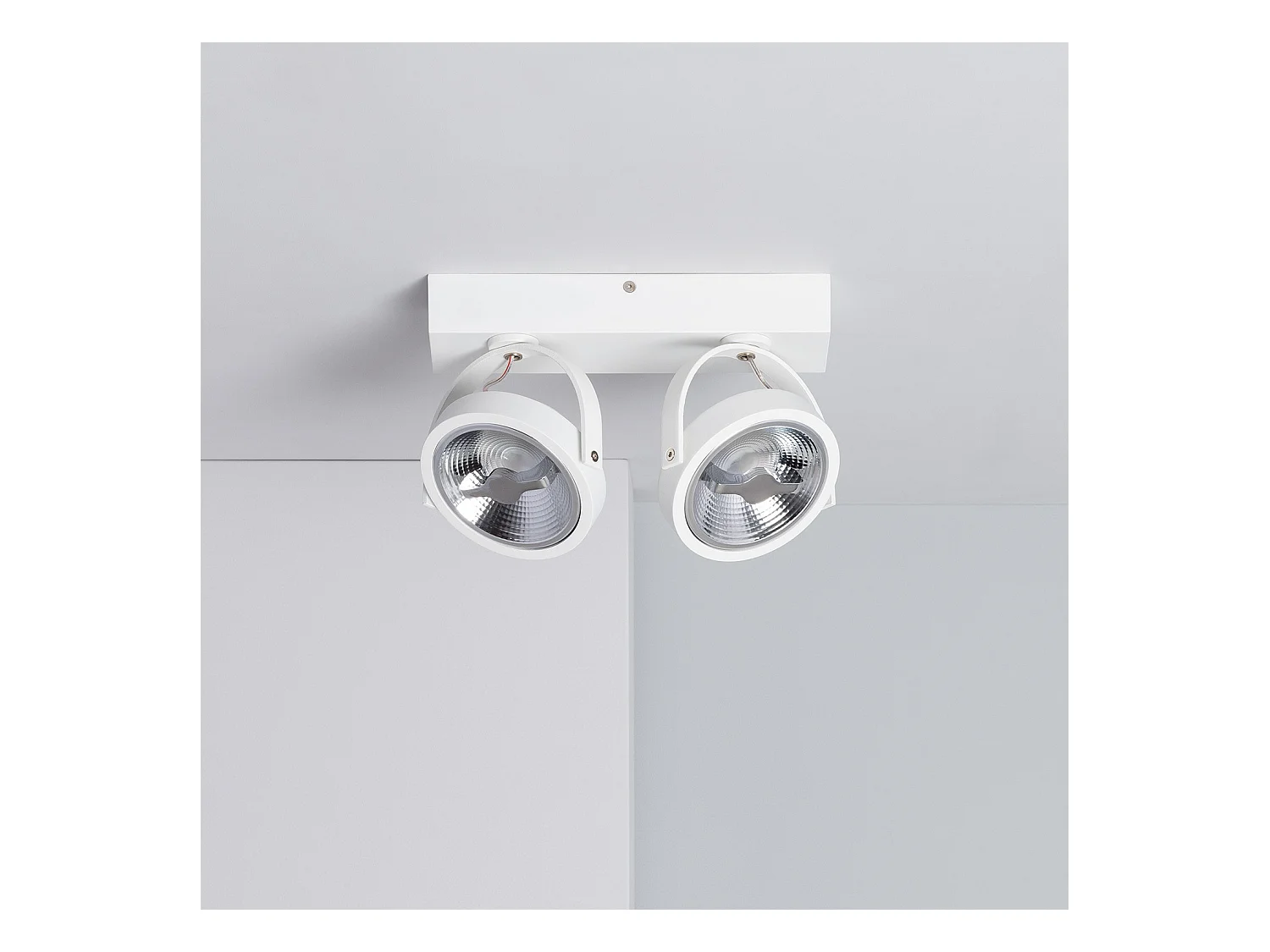 Spot LED 30W CREE en Saillie Orientable AR111 Dimmable Blanc 3000K Blanc chaud