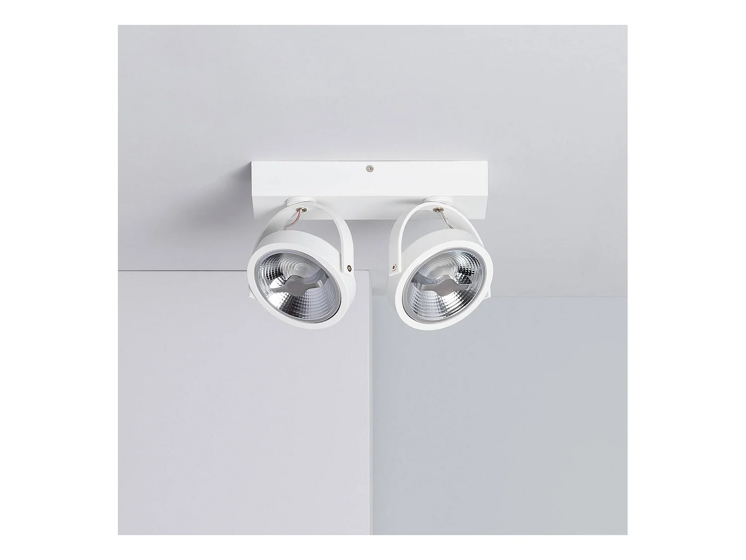 Spot LED 30W CREE en Saillie Orientable AR111 Dimmable Blanc 3000K Blanc chaud