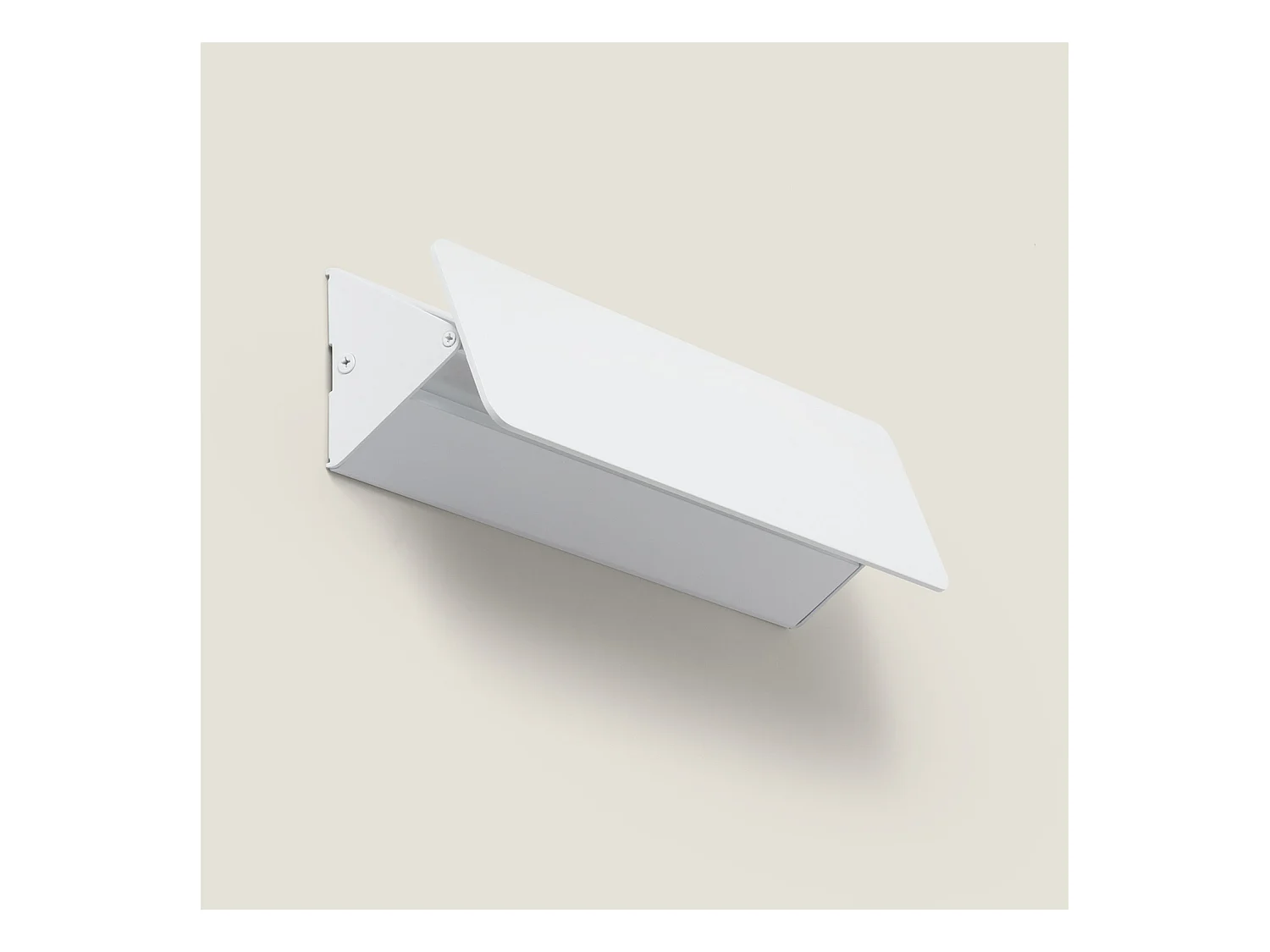 Applique Murale LED Aluminium Temis 10W Blanche 3000K Blanc chaud