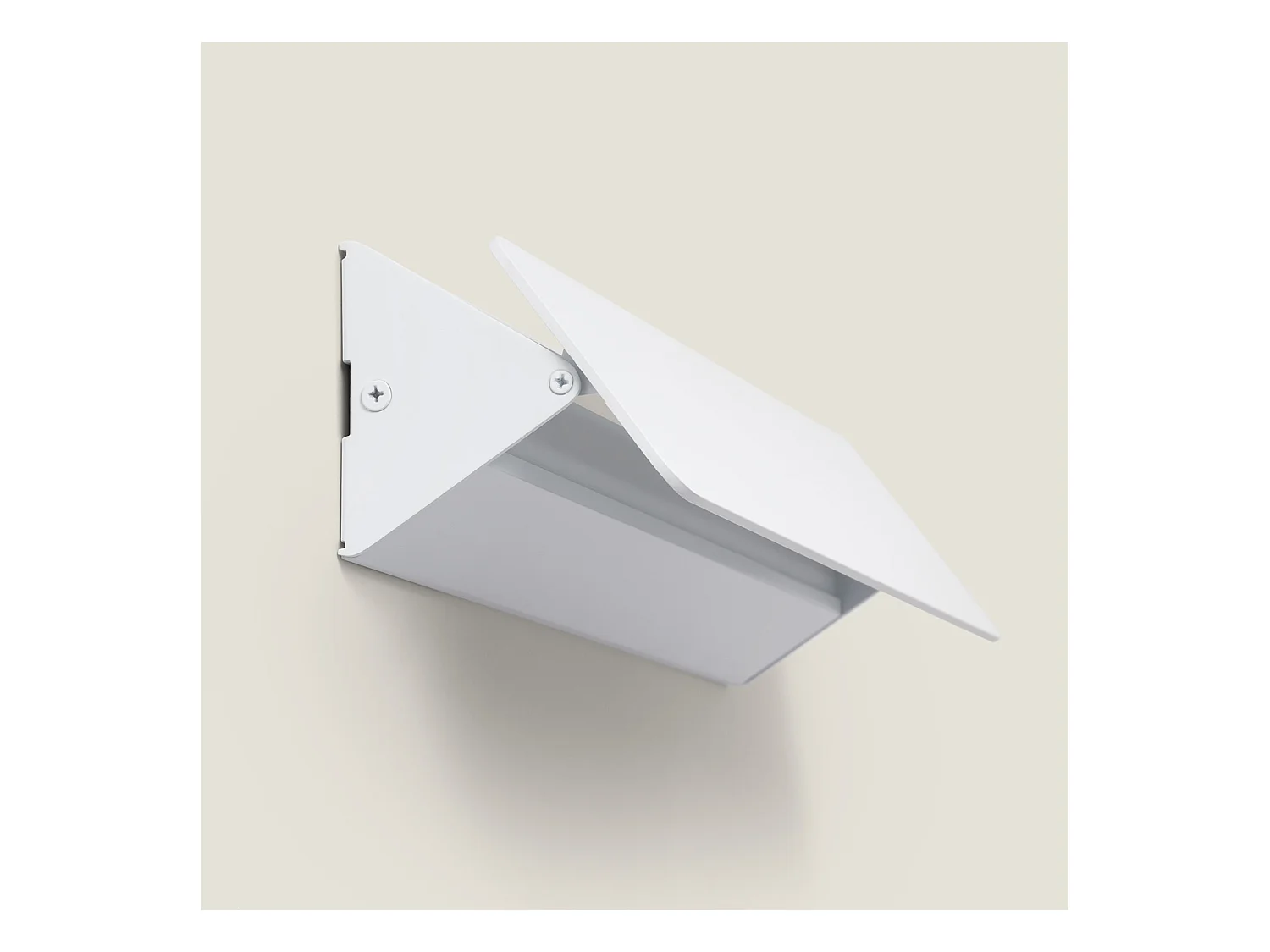 Applique Murale LED Aluminium Temis 10W Blanche 3000K Blanc chaud