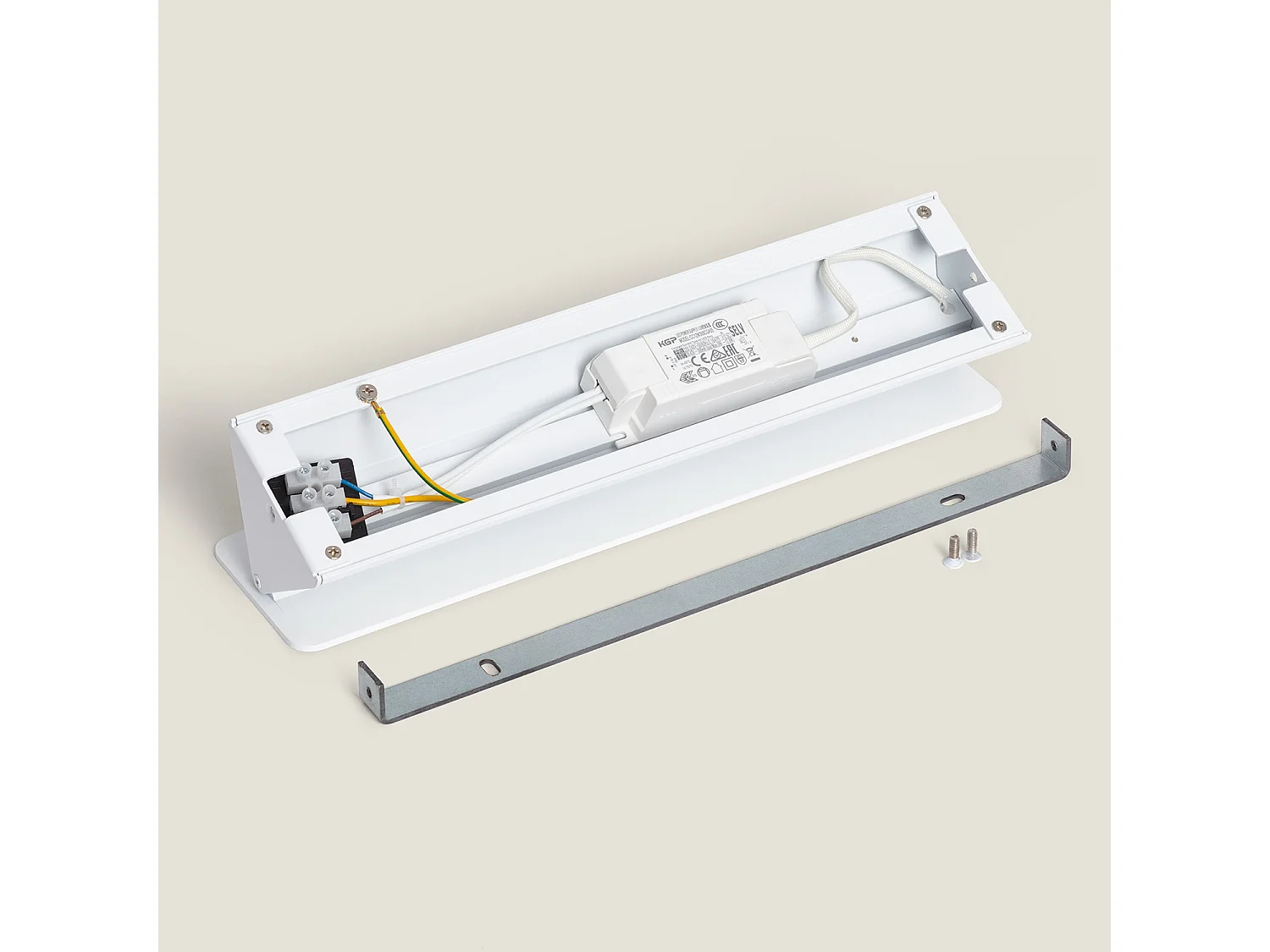 Applique Murale LED Aluminium Temis 10W Blanche 3000K Blanc chaud