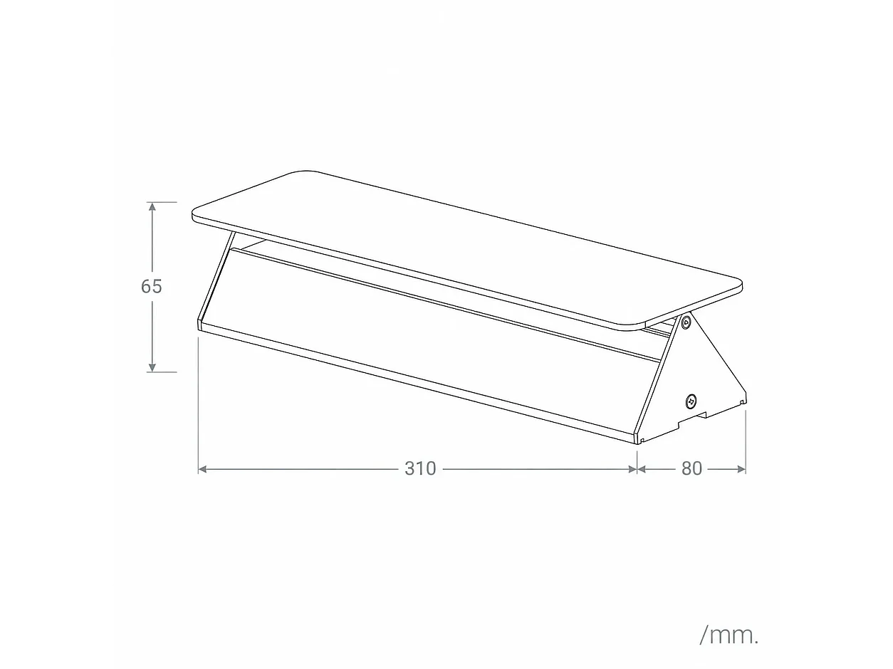 Aplique de Pared LED 10W de Aluminio Temis Blanco 3000K Blanco Cálido