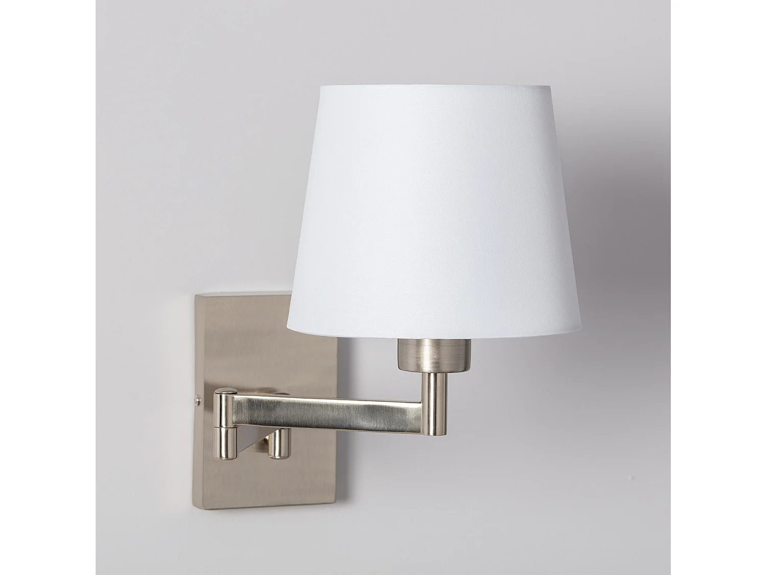 Lampe Murale Articulée Aluminium Ugani Blanc