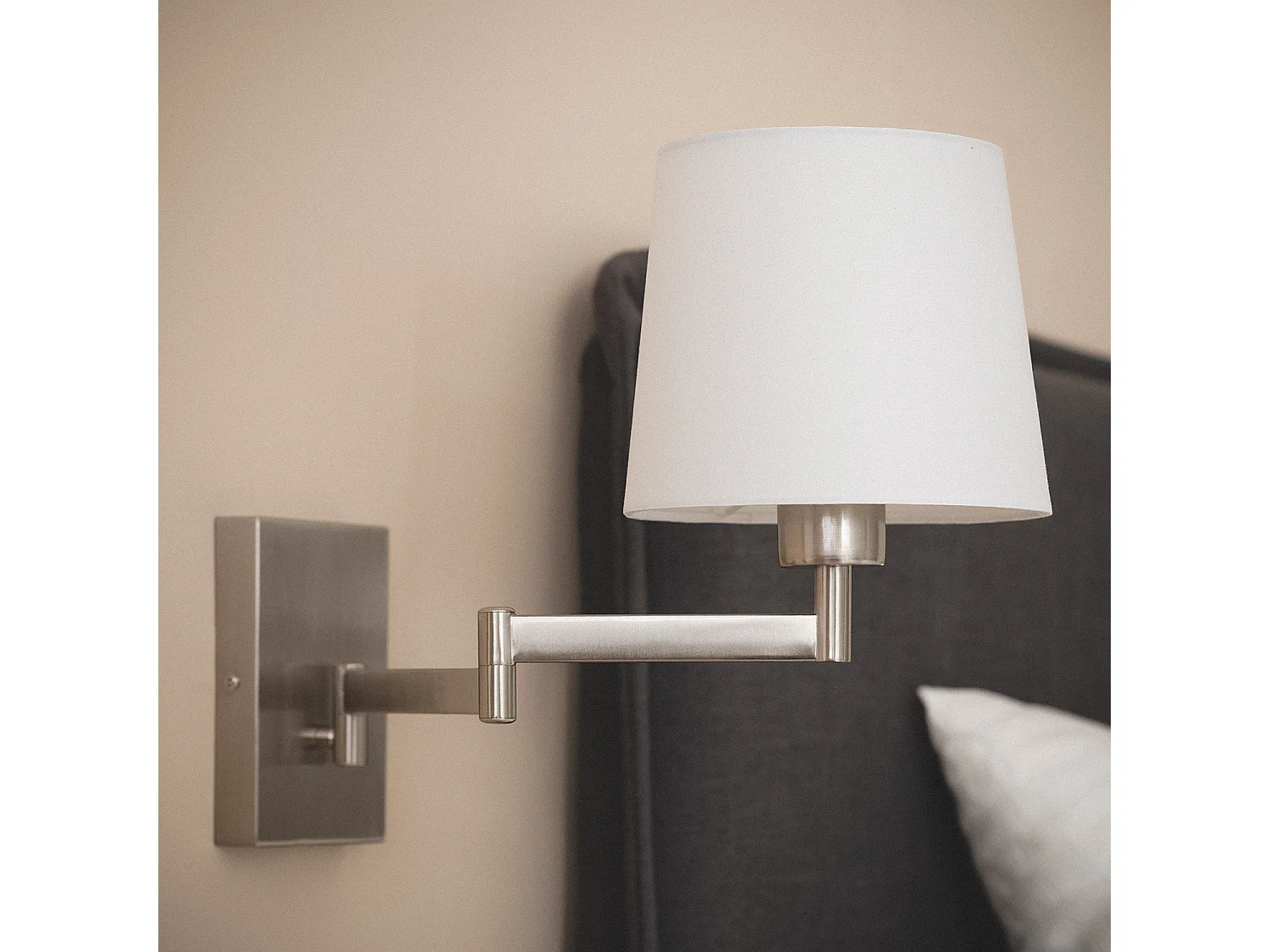 Lampe Murale Articulée Aluminium Ugani Blanc