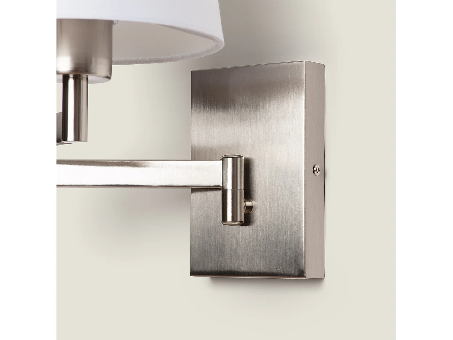 Lampe Murale Articulée Aluminium Ugani Blanc