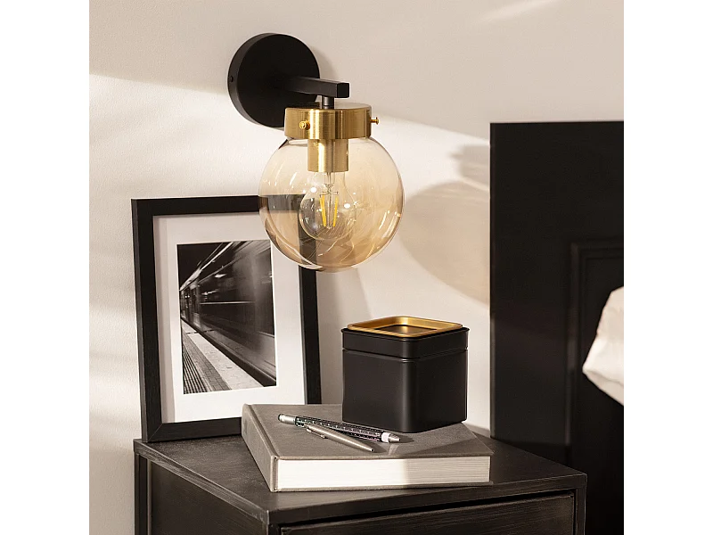 Lampada da Parete Cawu Nero