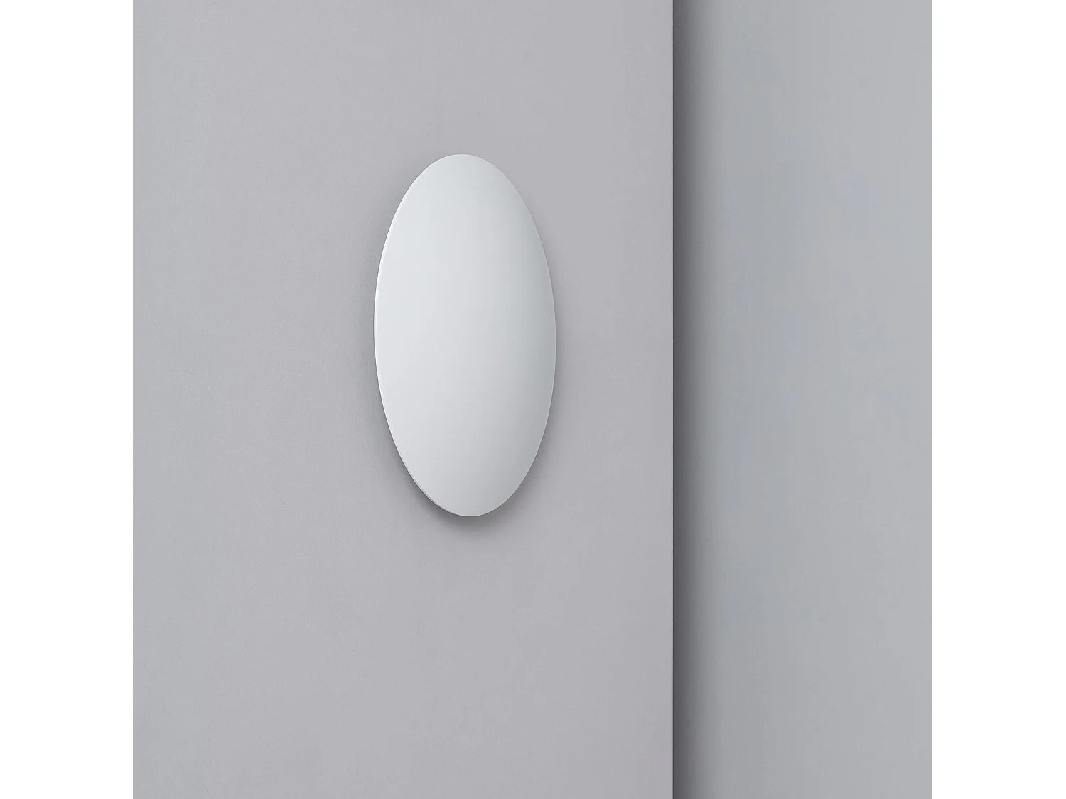 Applique Murale LED Aluminium Iris 18W Blanche 3000K Blanc chaud