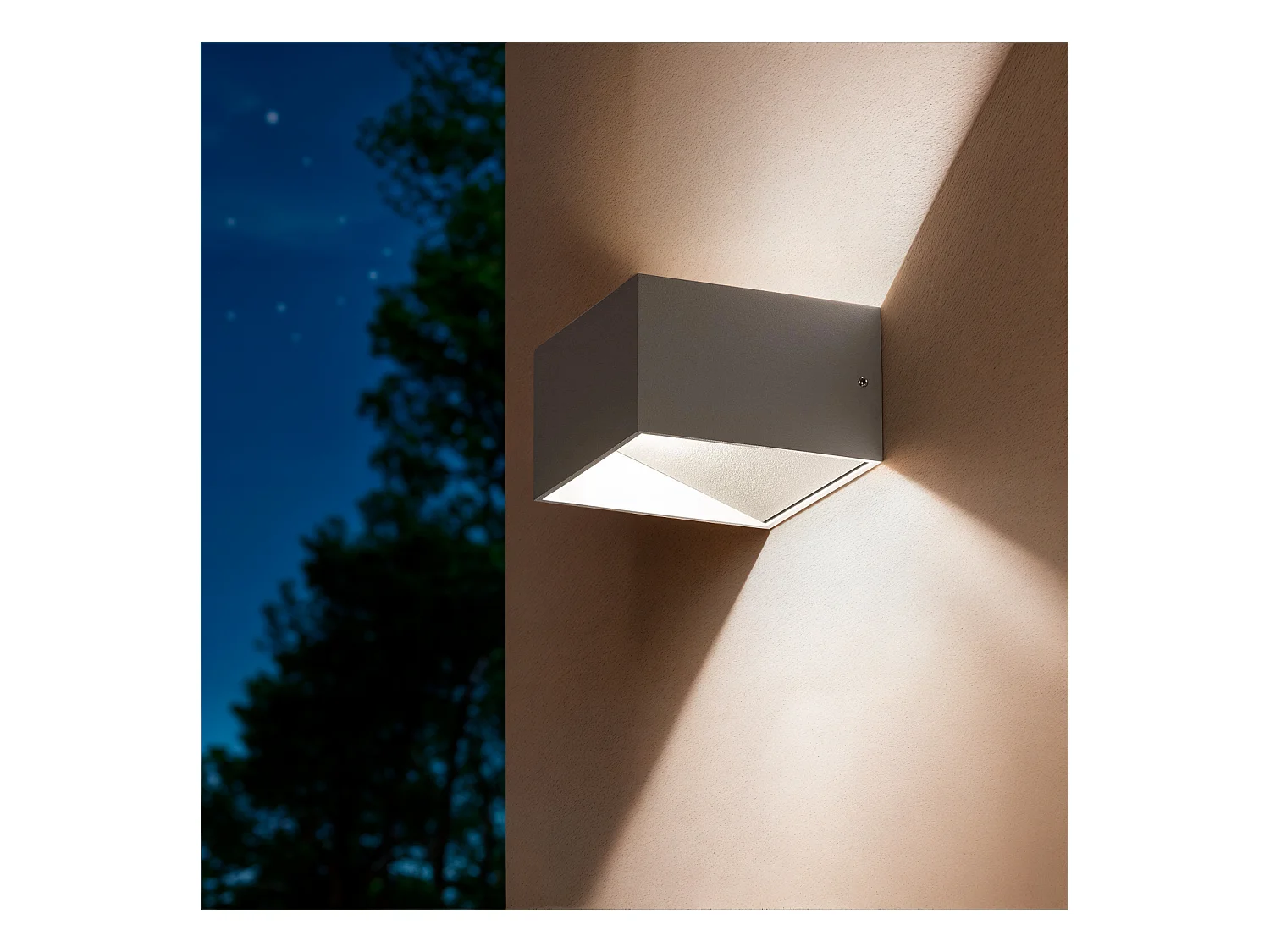 Aplique de Pared LED 6W de Aluminio Iluminación Doble Cara Lico Gris Claro 3000K Blanco Cálido