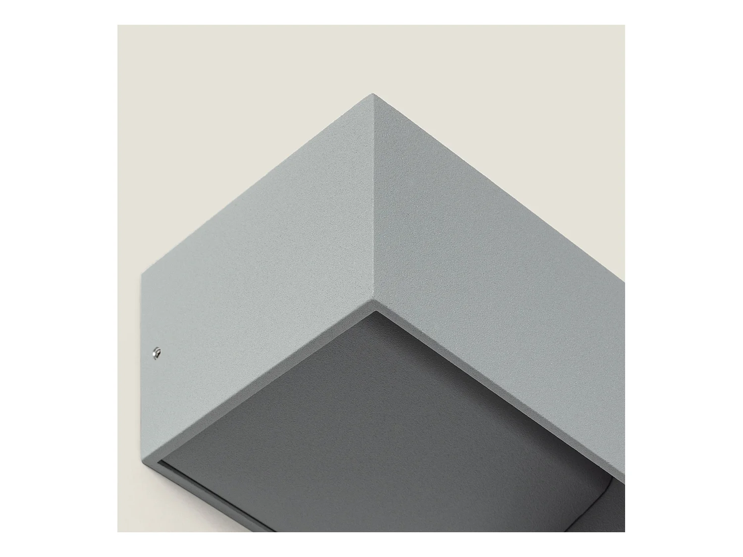 Aplique de Pared LED 6W de Aluminio Iluminación Doble Cara Lico Gris Claro 3000K Blanco Cálido