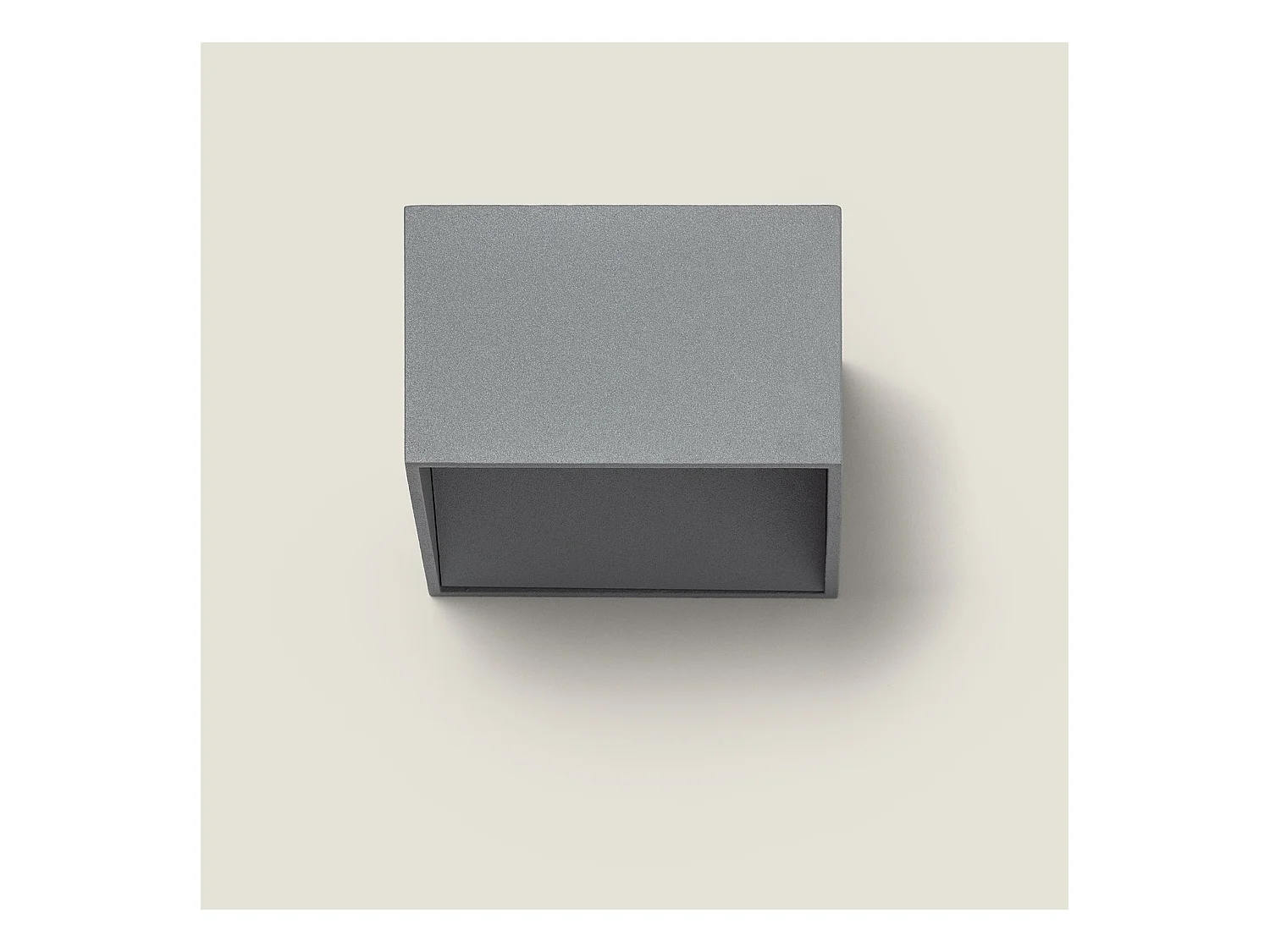 Aplique de Pared LED 6W de Aluminio Iluminación Doble Cara Lico Gris Claro 3000K Blanco Cálido