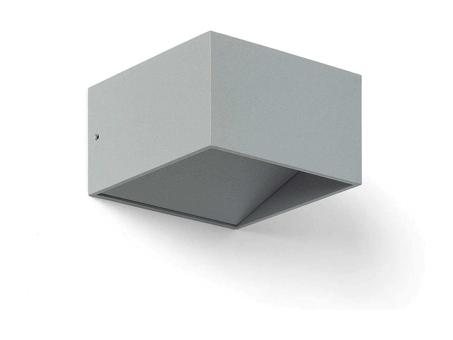 Aplique de Pared LED 6W de Aluminio Iluminación Doble Cara Lico Gris Claro 3000K Blanco Cálido