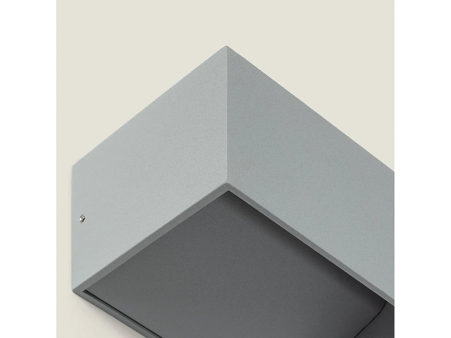 Applique LED Lico 6W Doppia Luce Grigio Chiaro 3000K Bianco Caldo