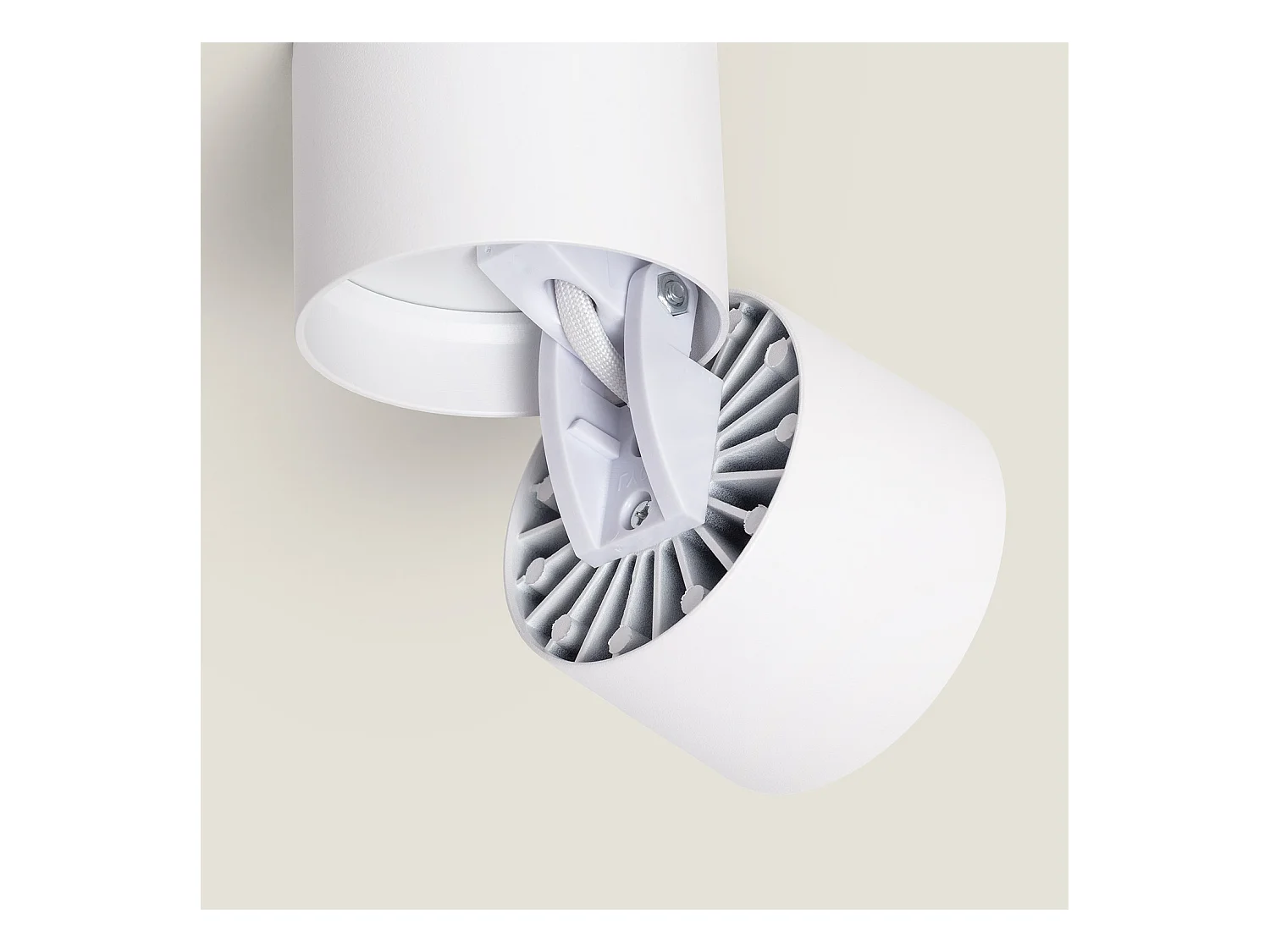 Aplique LED 7W Aluminio Circular Blanco New Onuba 2700K Blanco Cálido