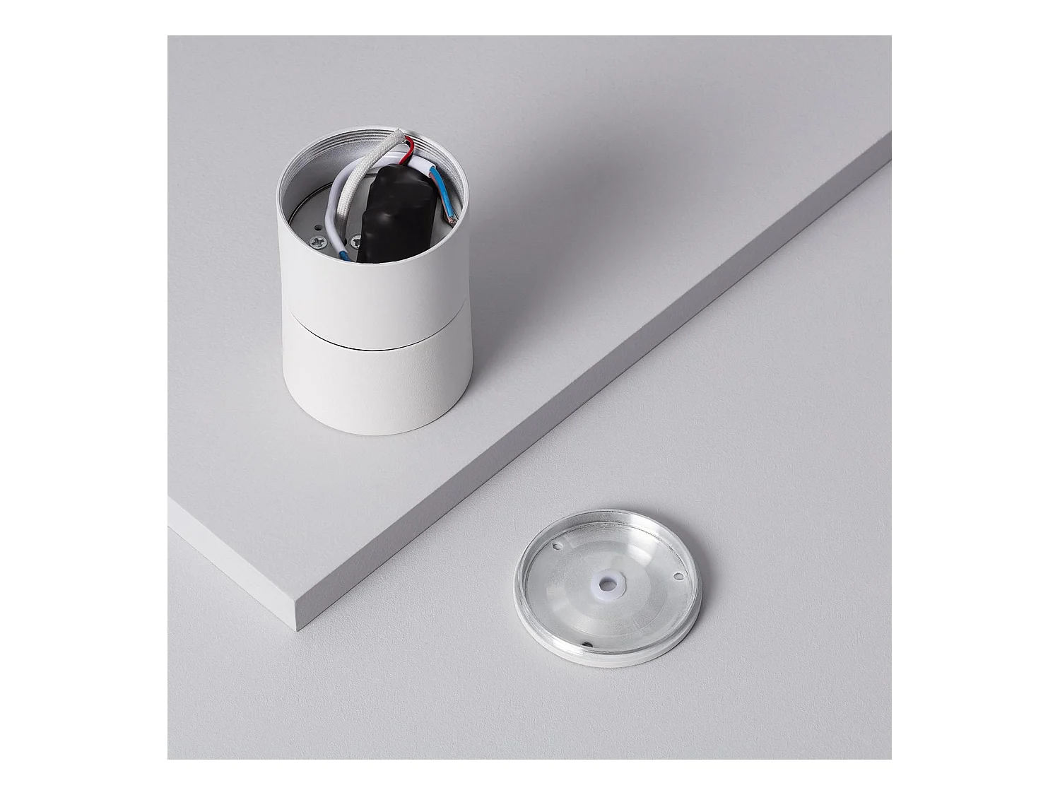 Aplique LED 7W Aluminio Circular Blanco New Onuba 2700K Blanco Cálido