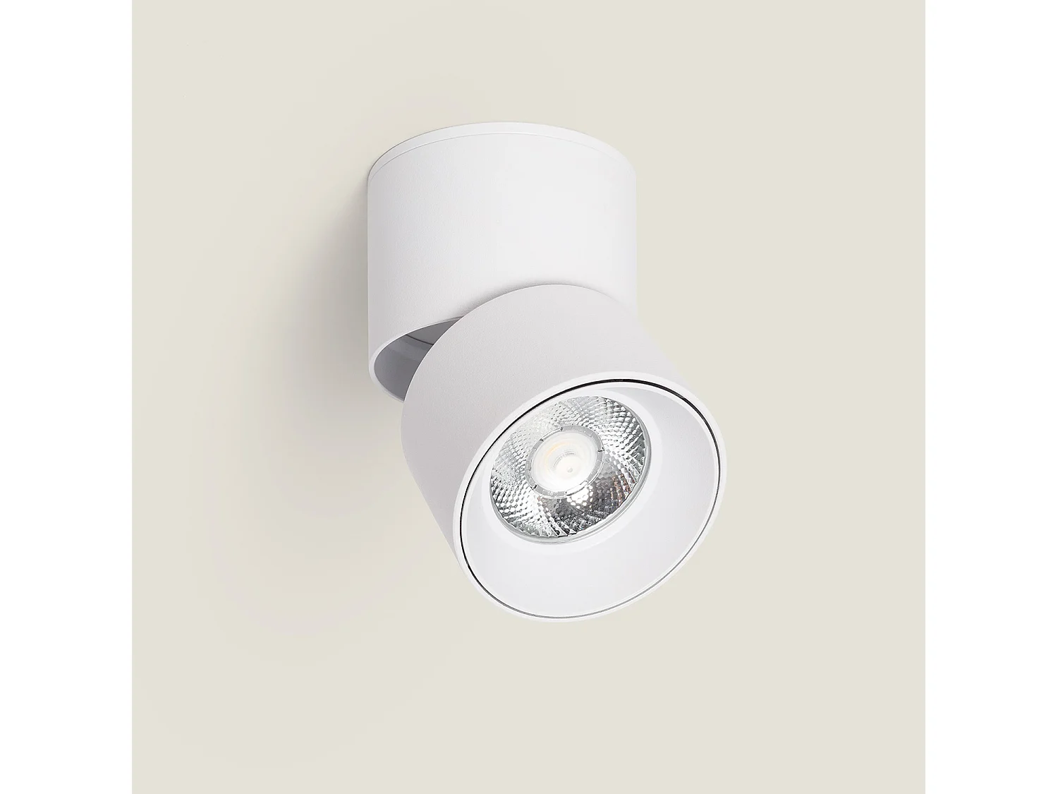 Aplique LED 7W Aluminio Circular Blanco New Onuba 2700K Blanco Cálido